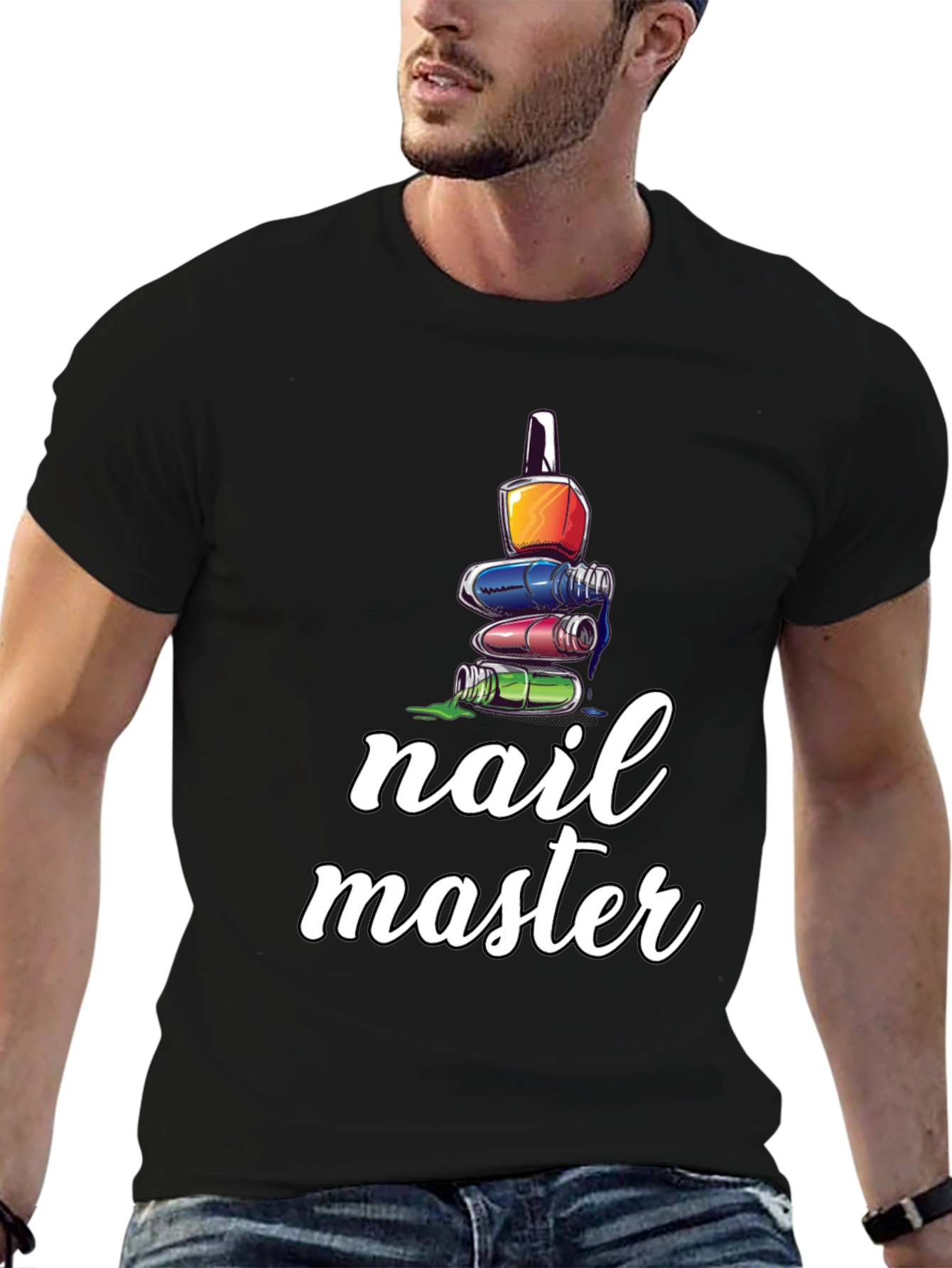 Nail Master T-Shirt - Stylish Graphic Tee for Nail Technicians - 6
