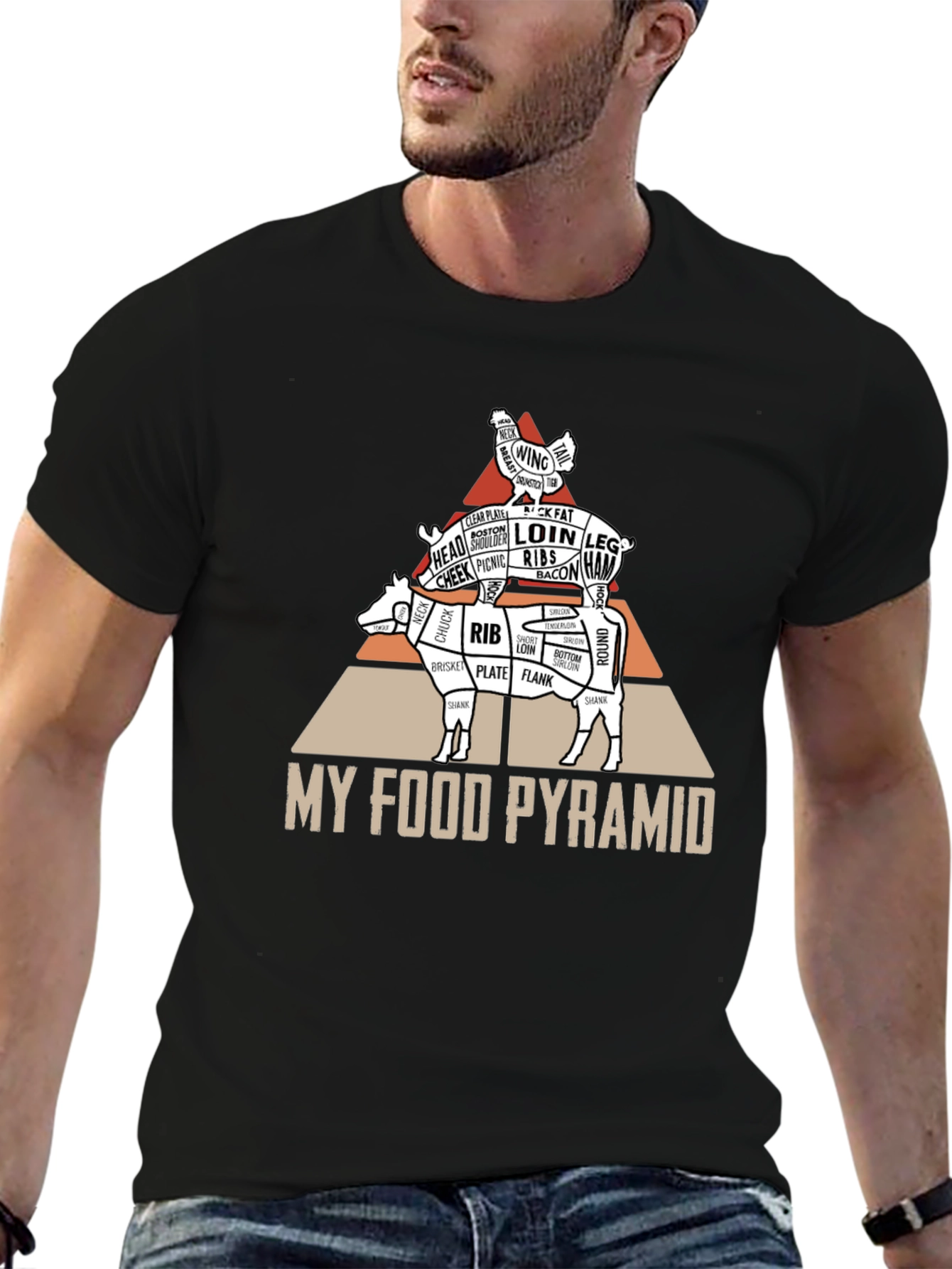 My Food Pyramid T-Shirt - 6