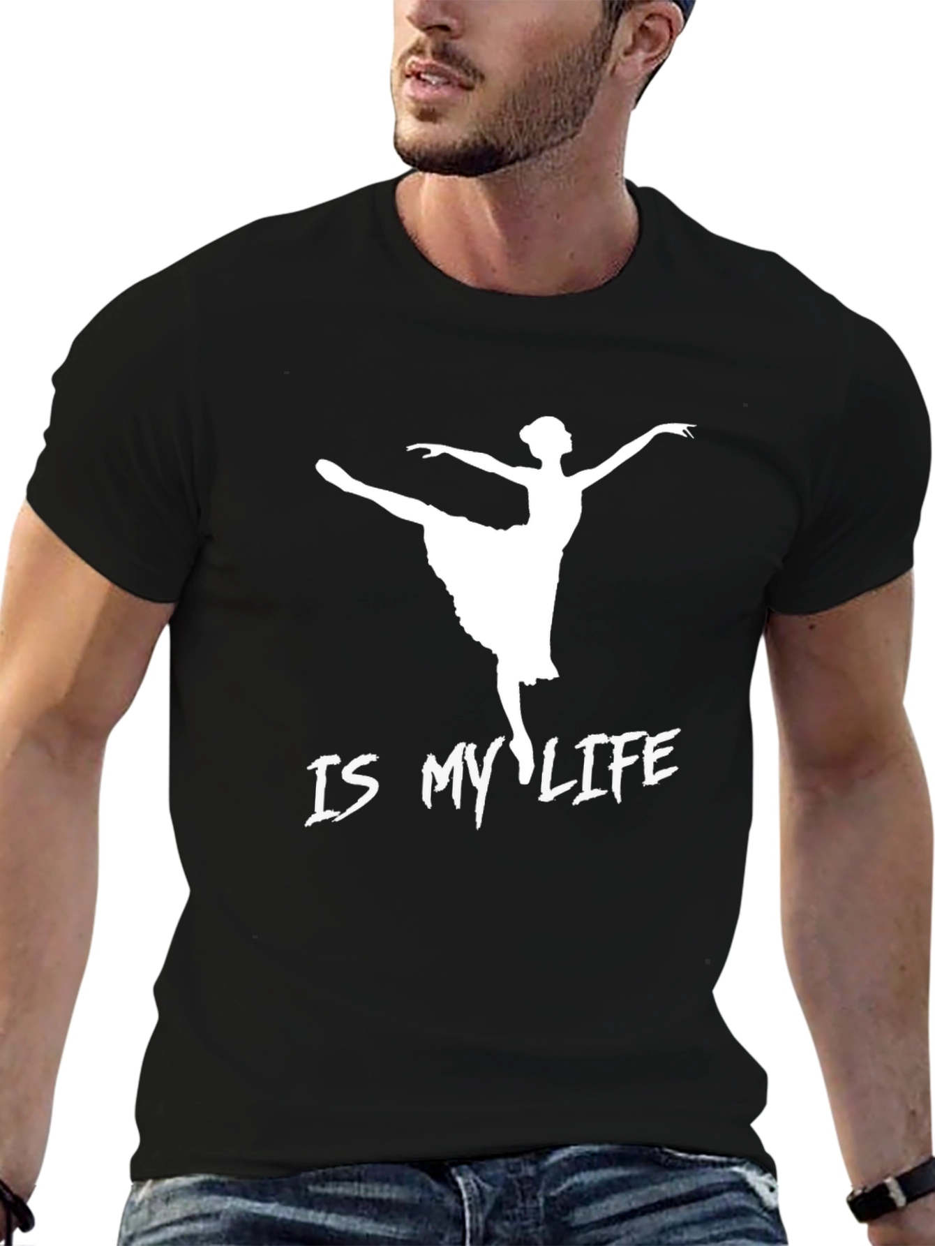 Black Ballet Is My Life Black Graphic Tee view 6
