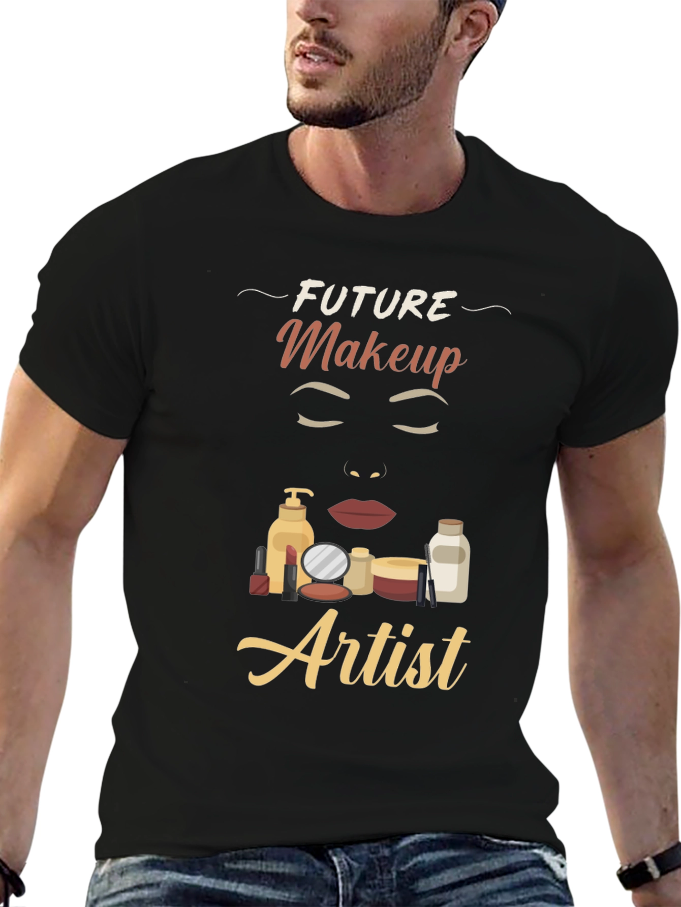 Future Makeup Artist Graphic T-Shirt - 6