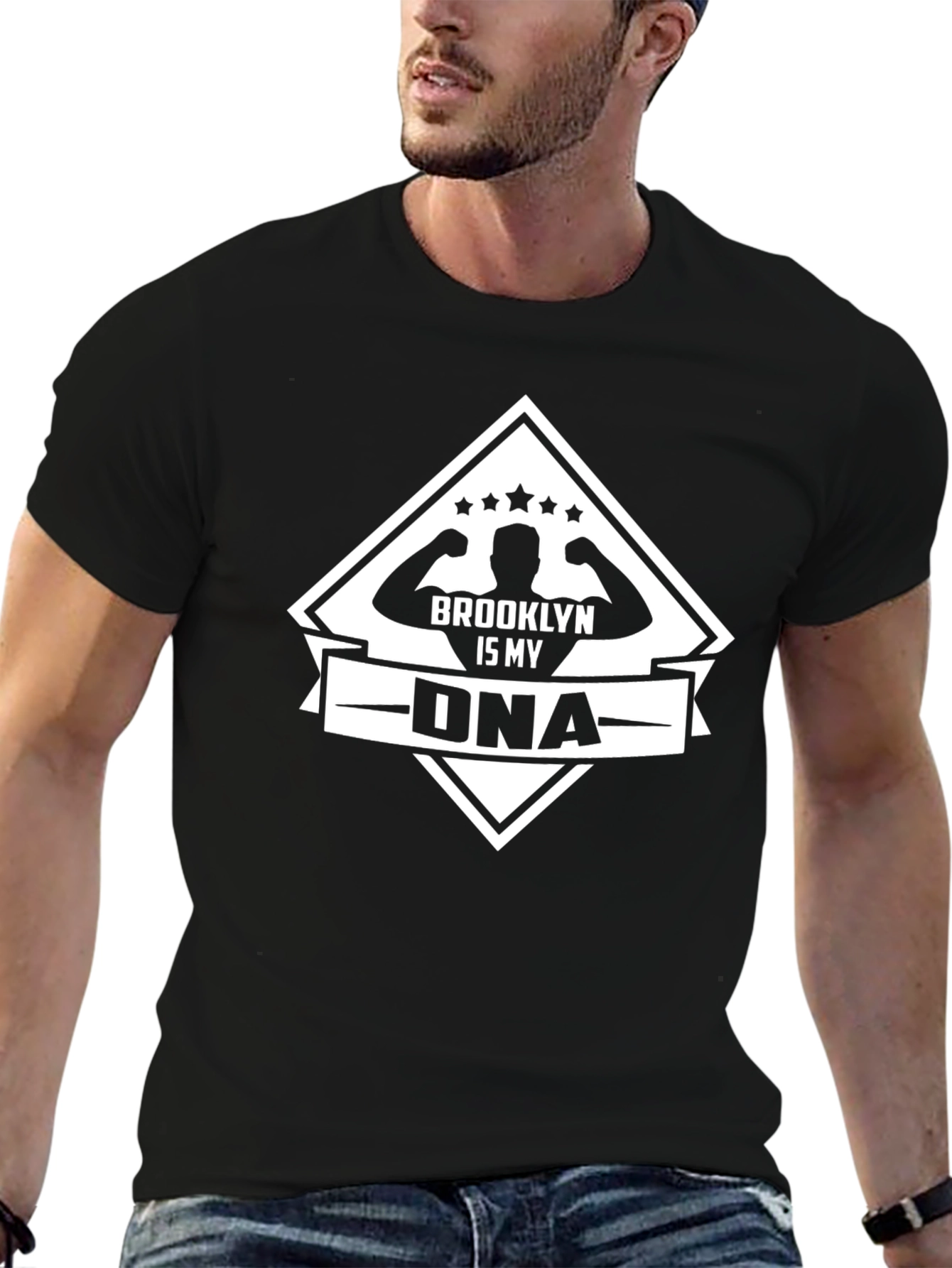 Brooklyn DNA Graphic Tee - Bold, Stylish, and Comfortable - 6