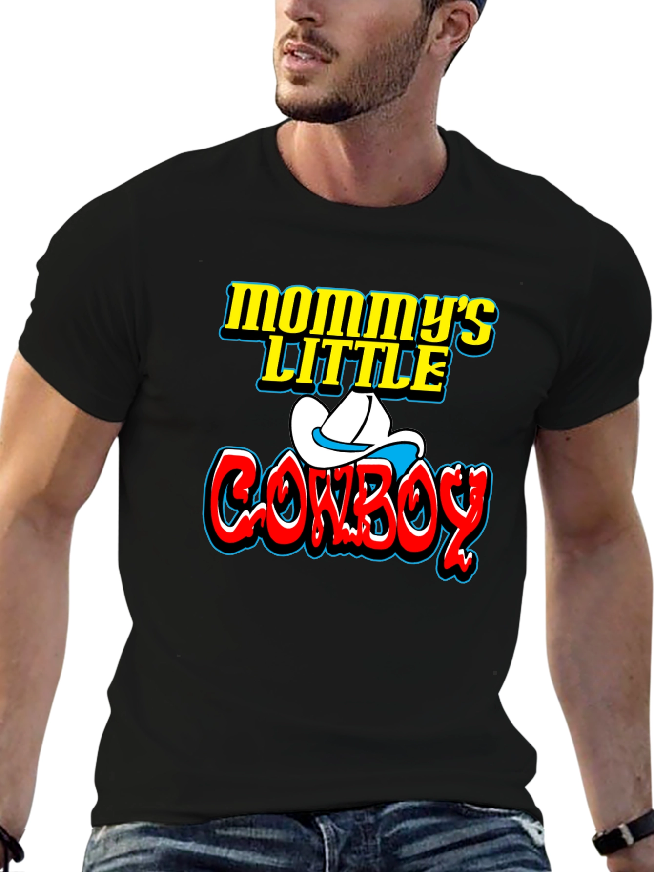 Mommy's Little Cowboy Graphic T-Shirt - 6