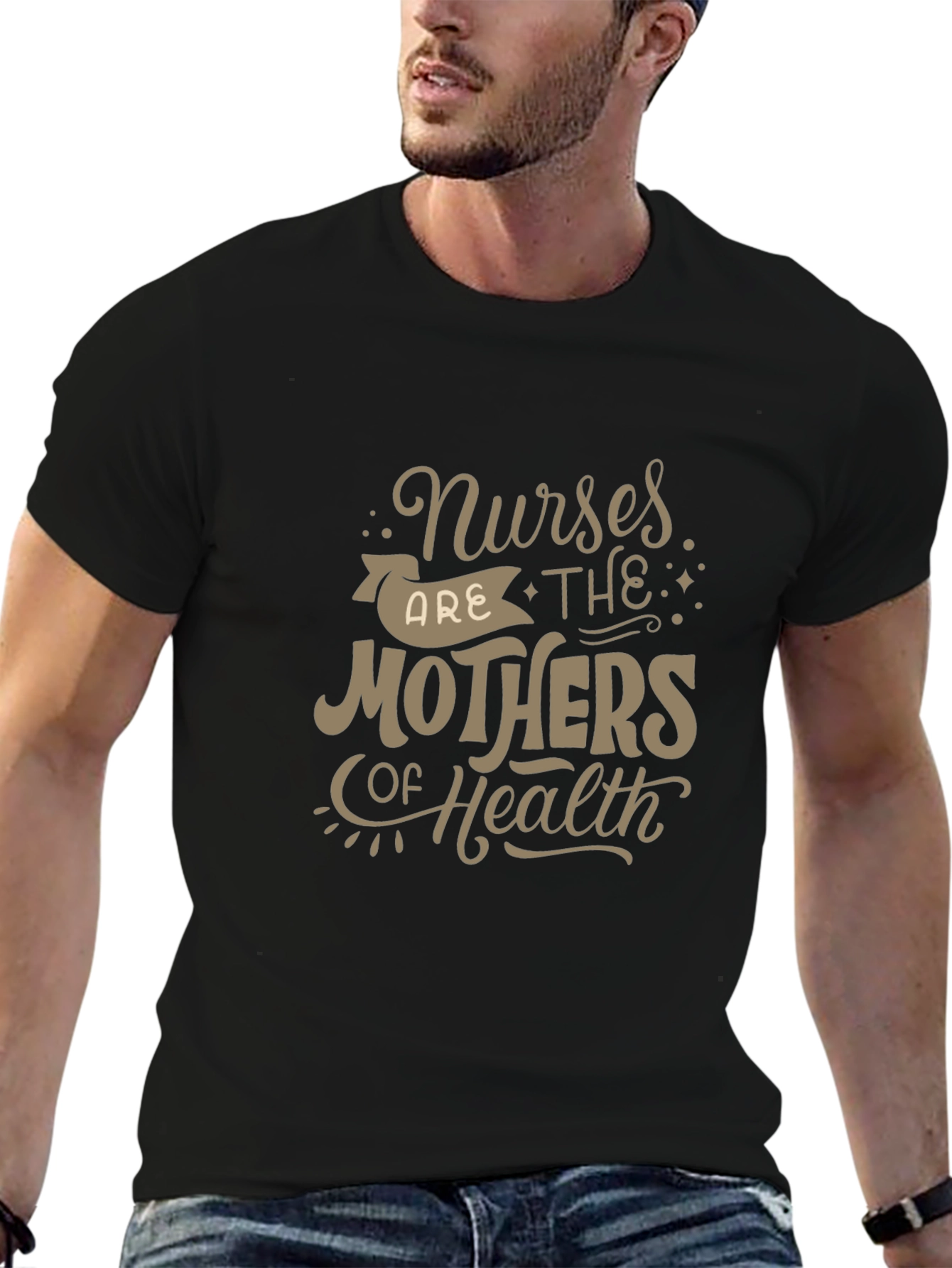 Black Nurses Are The Mothers Of Health T-Shirt view 6