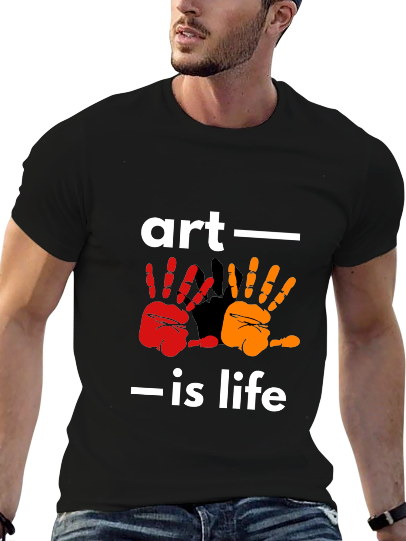 Black Art is Life Graphic Tee view 6