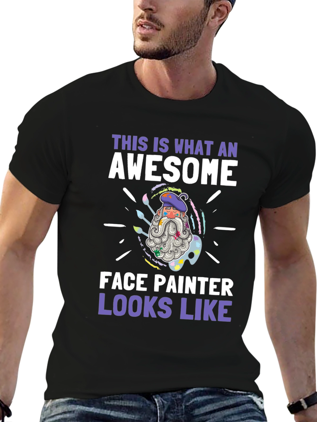 Awesome Face Painter T-Shirt - 6
