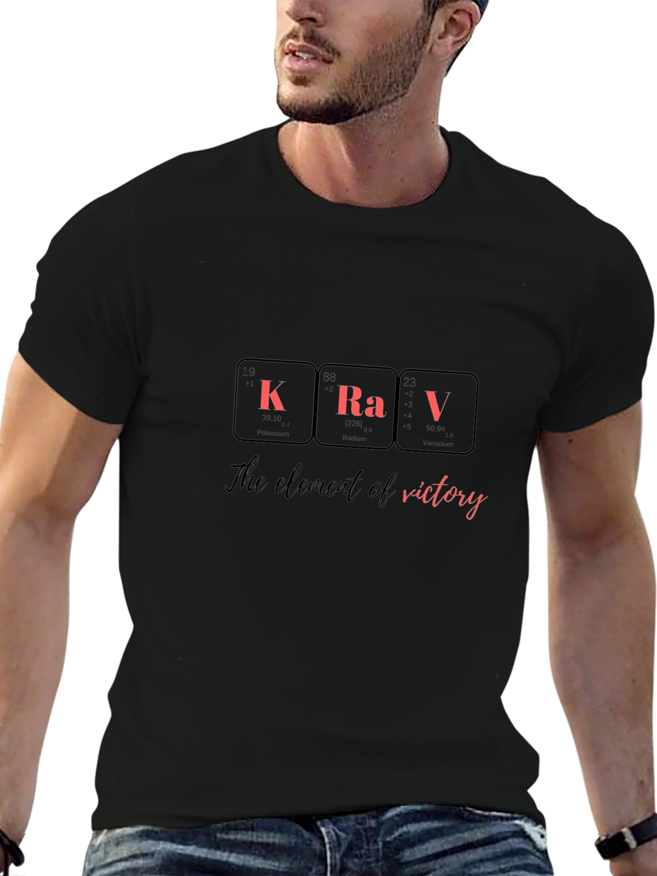 Black KRaV Victory T-Shirt - Element of Victory view 6