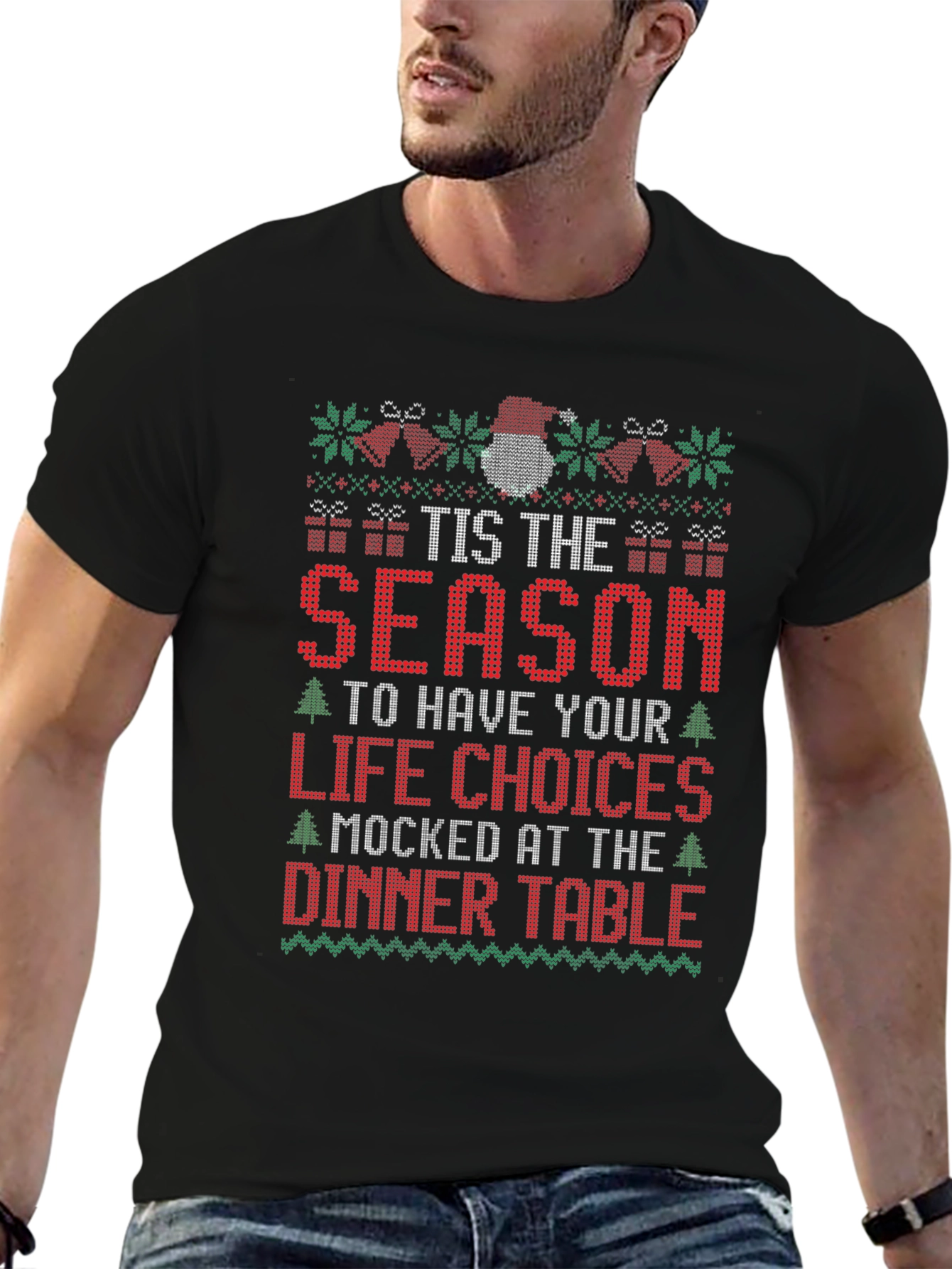 Festive Holiday Humor T-Shirt - 6
