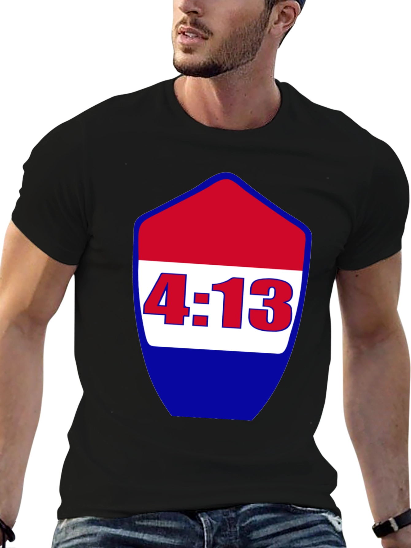 Black 4:13 Graphic Tee - Men's Black Short Sleeve view 6