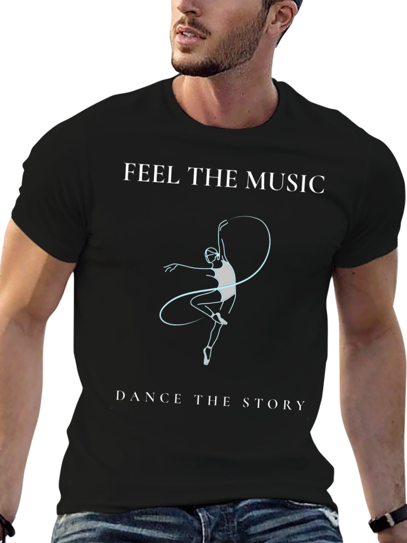 Black Dance Story Graphic Tee view 6
