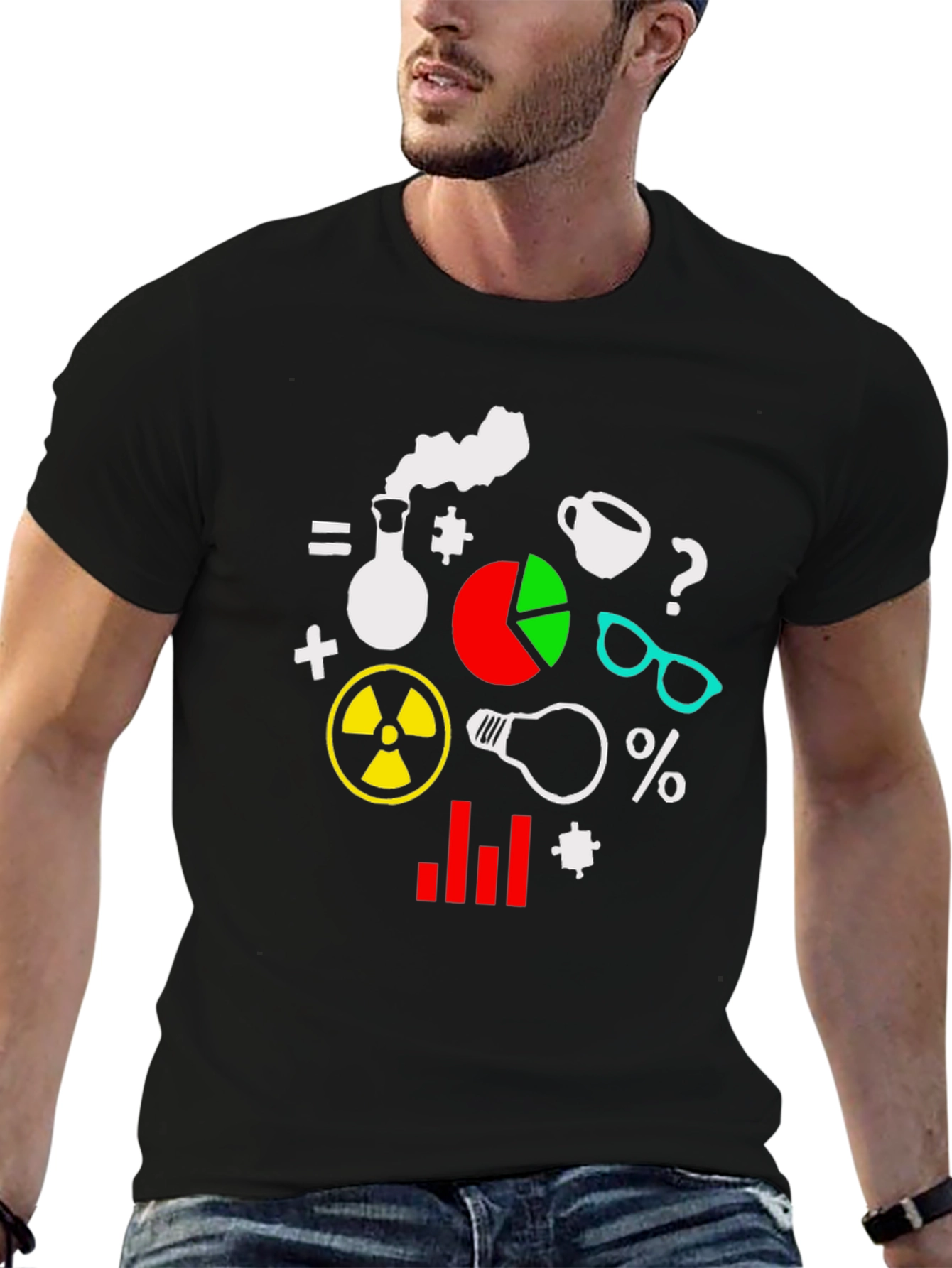 Black Science T-Shirt | Novelty Graphic Tee view 6