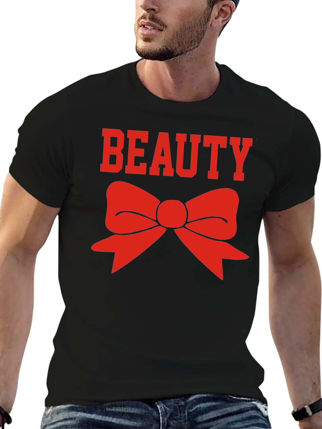 Black Beauty Bow Graphic T-Shirt view 6