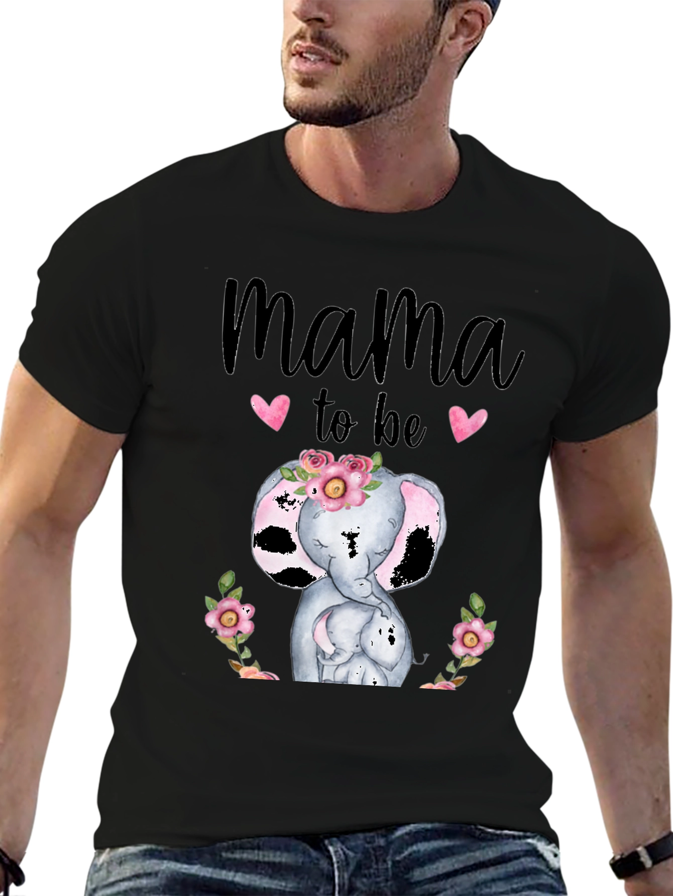 Mama To Be Elephant T-Shirt - 6