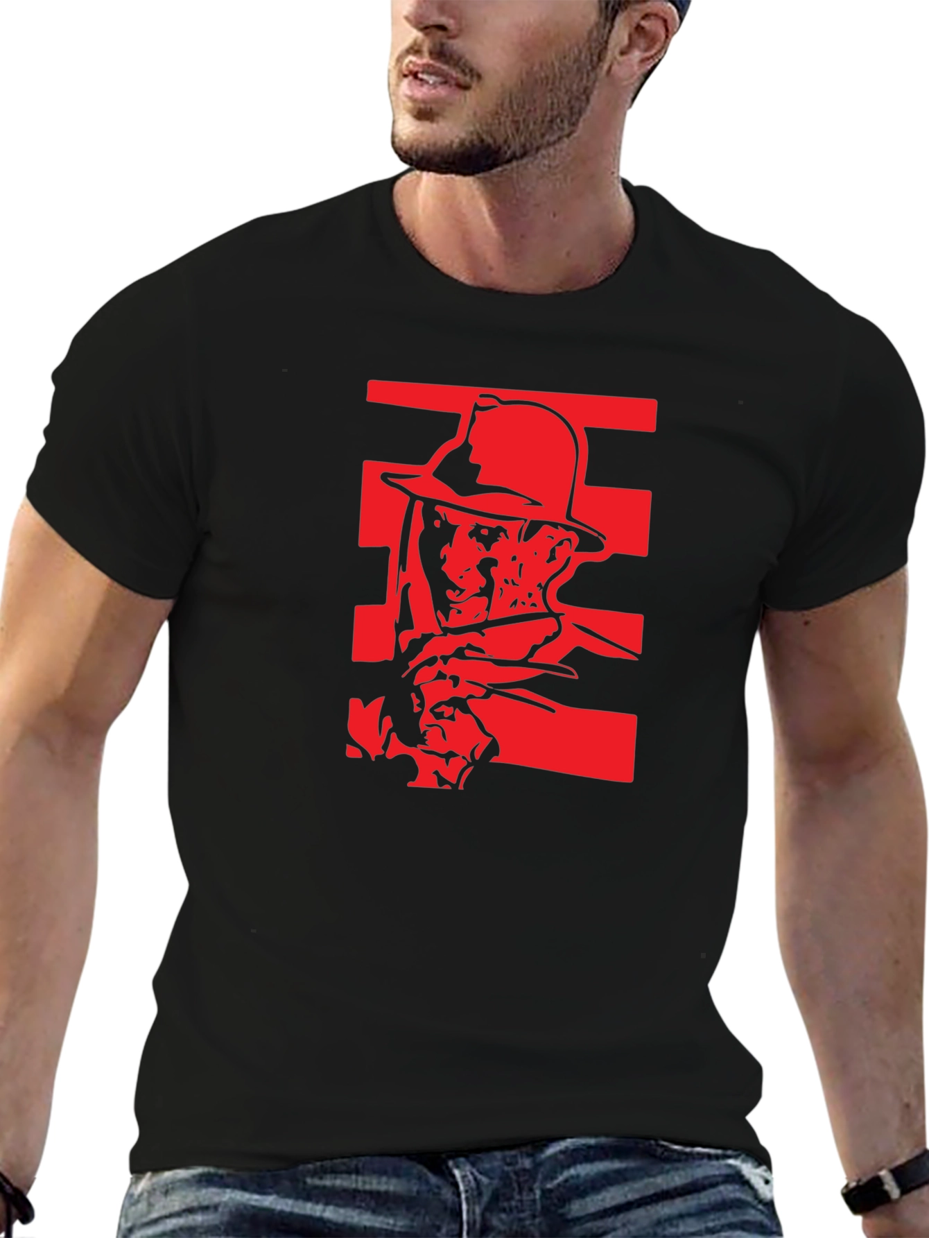 Black Nightmare on Elm Street Graphic Tee view 6