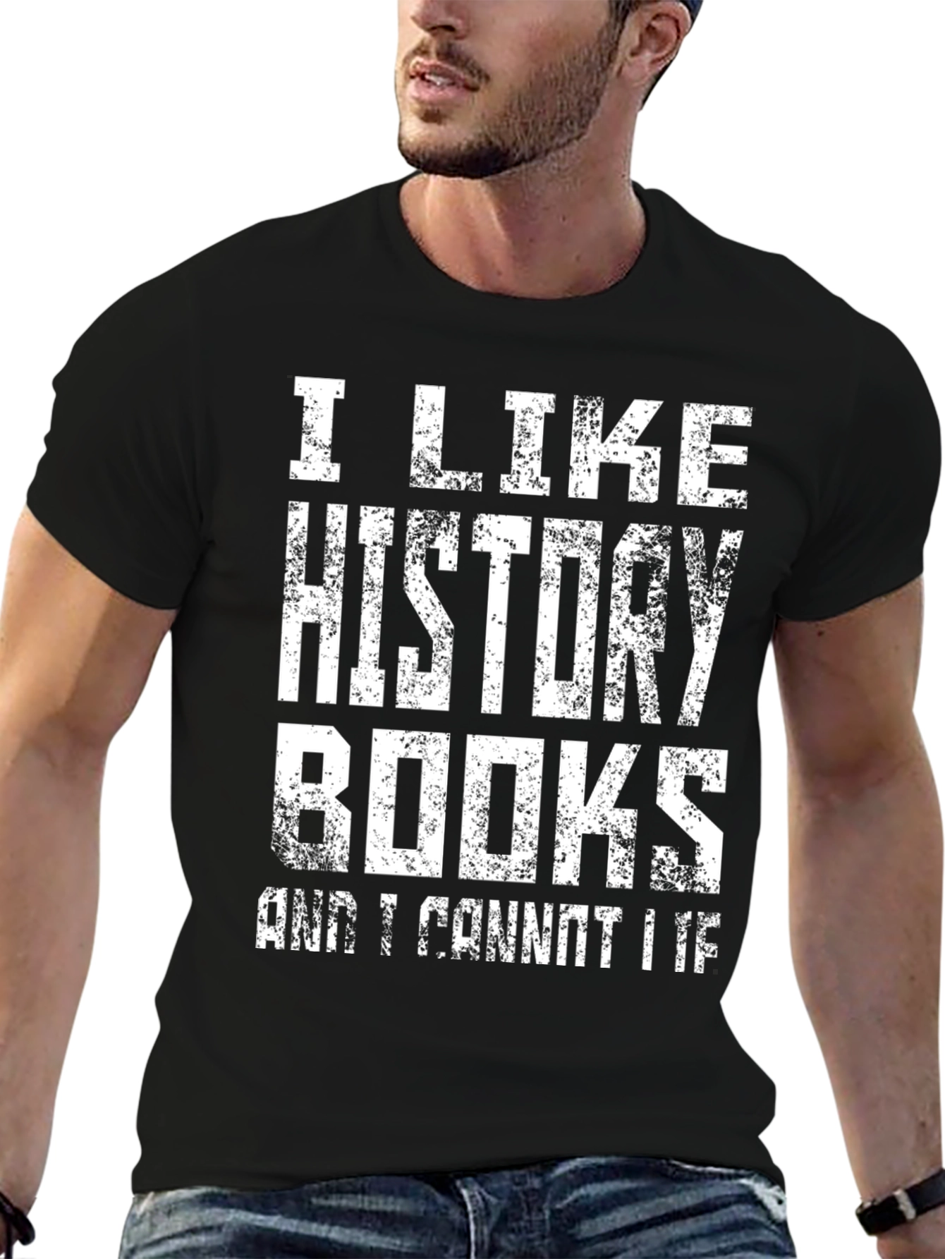 Black History Books T-Shirt - I Like History Books Funny Tee view 6