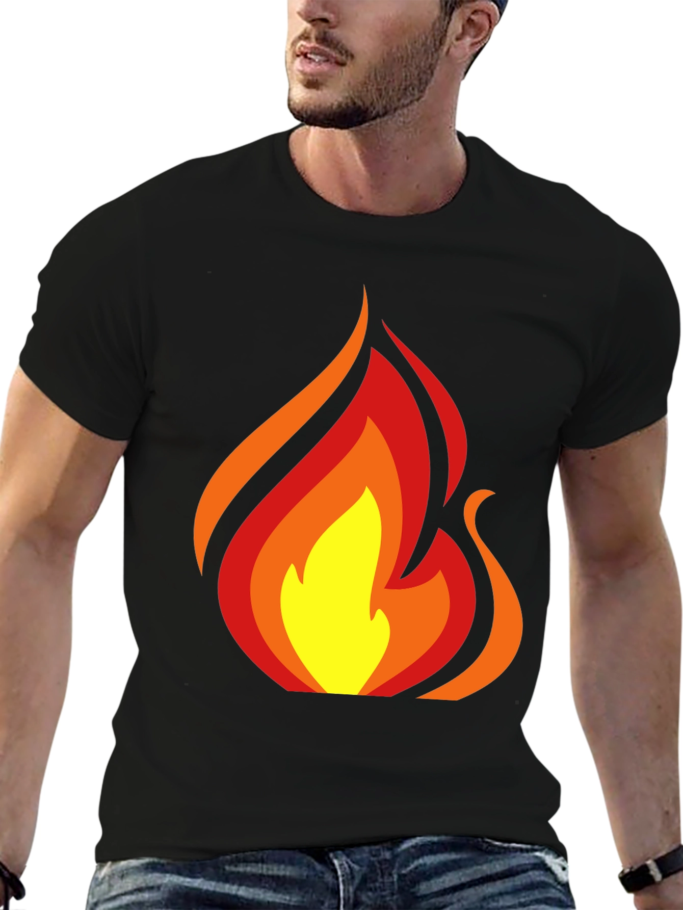 Flame Graphic T-Shirt - Bold & Stylish - 6