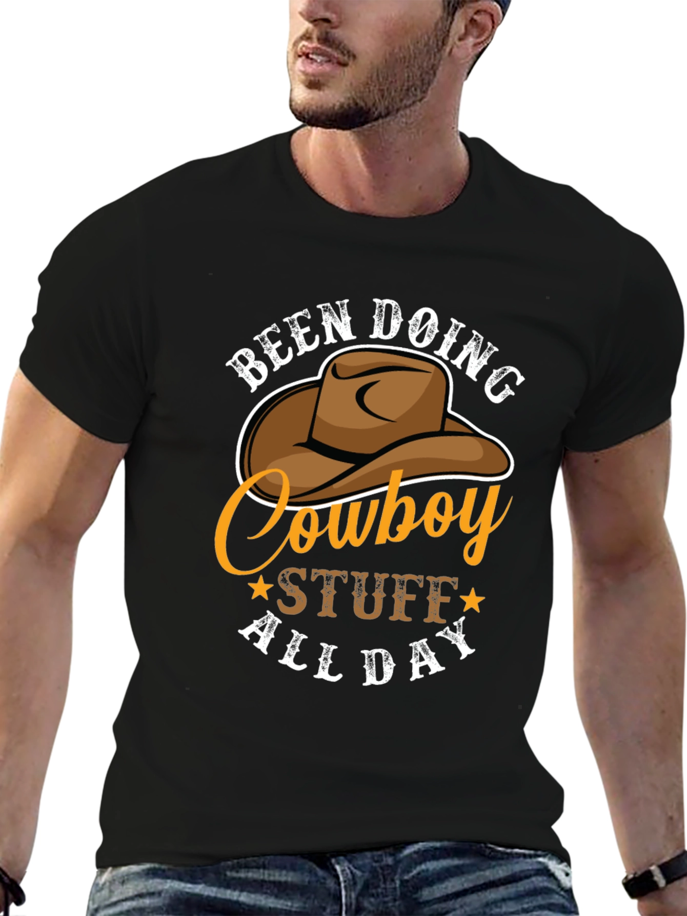 Cowboy Stuff All Day Graphic Tee - 6