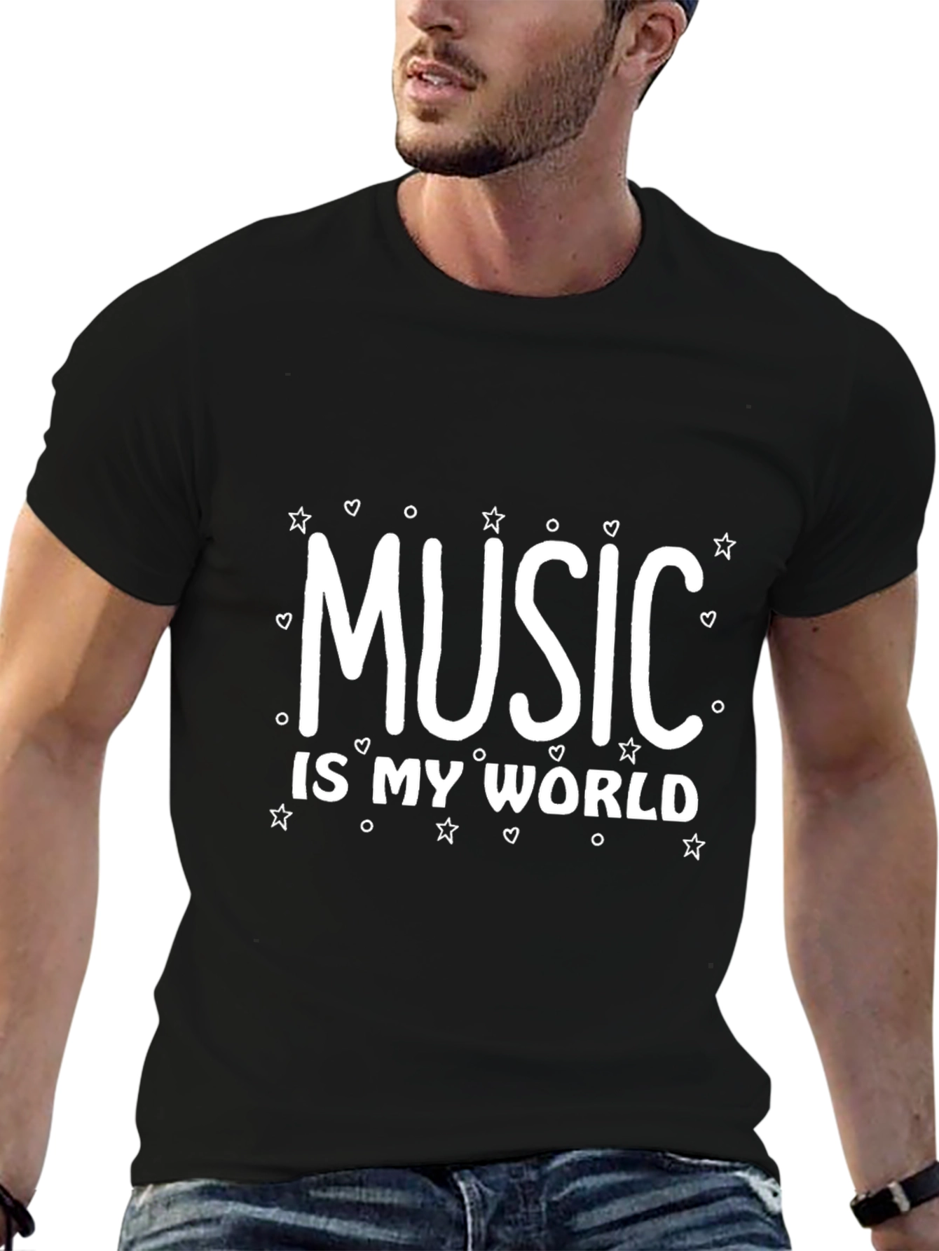 Black Music is My World T-Shirt view 6