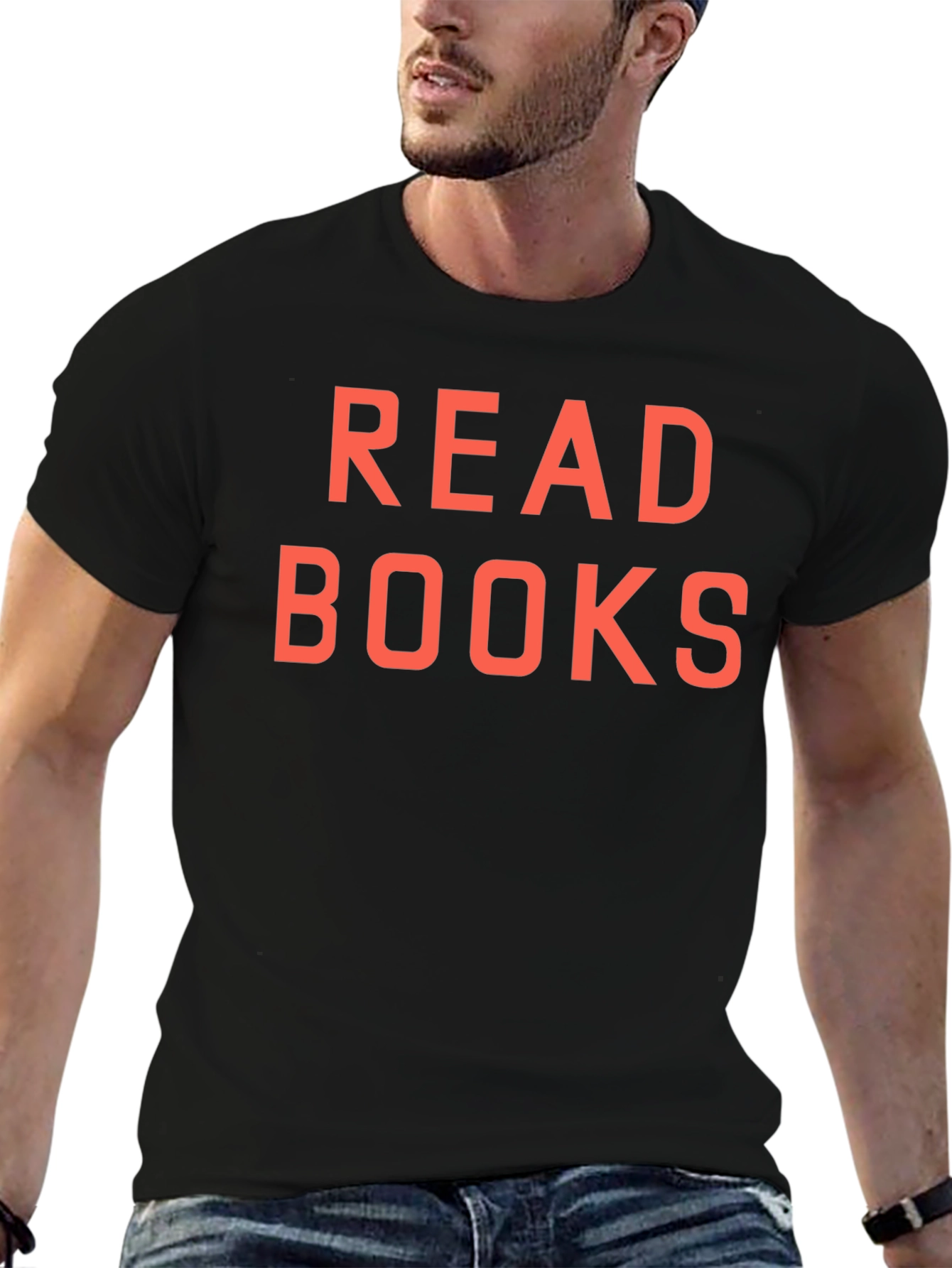 Black Read Books Graphic Tee - Stylish Book Lover T-Shirt view 6