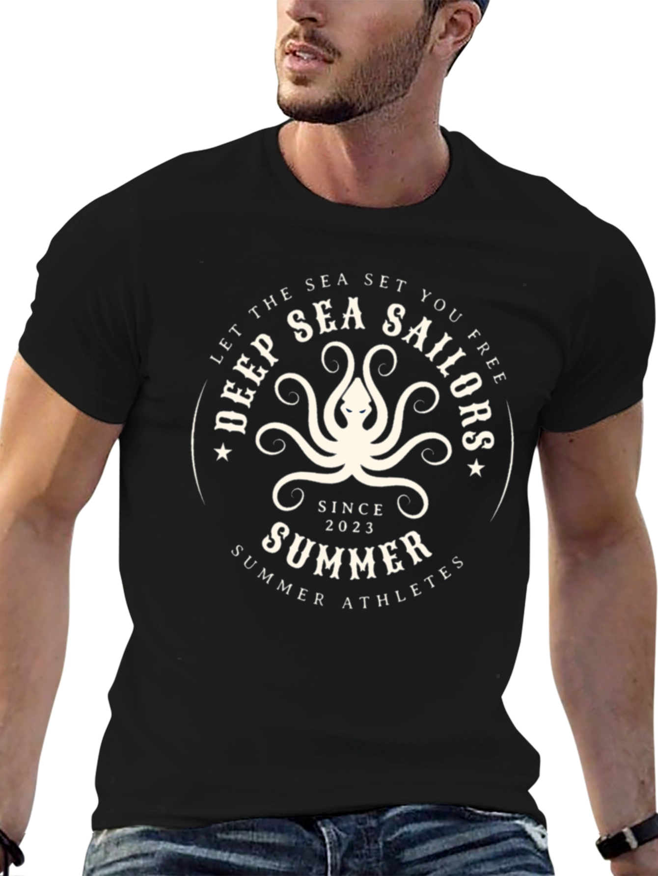 Deep Sea Sailors Graphic Tee - Summer Athletes Collection - 6