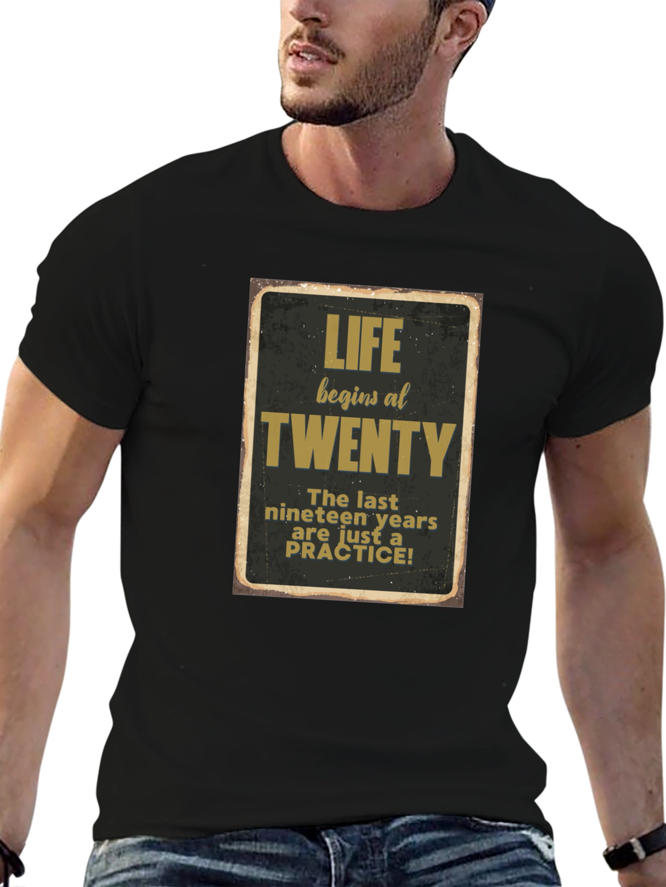Life Begins At Twenty Graphic T-Shirt - 6