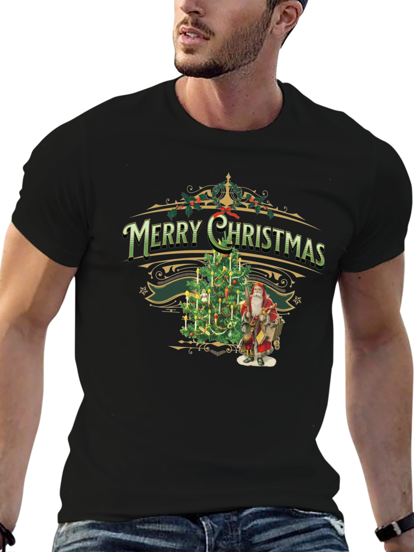 Festive Christmas Graphic Tee - Holiday Cheer - 6