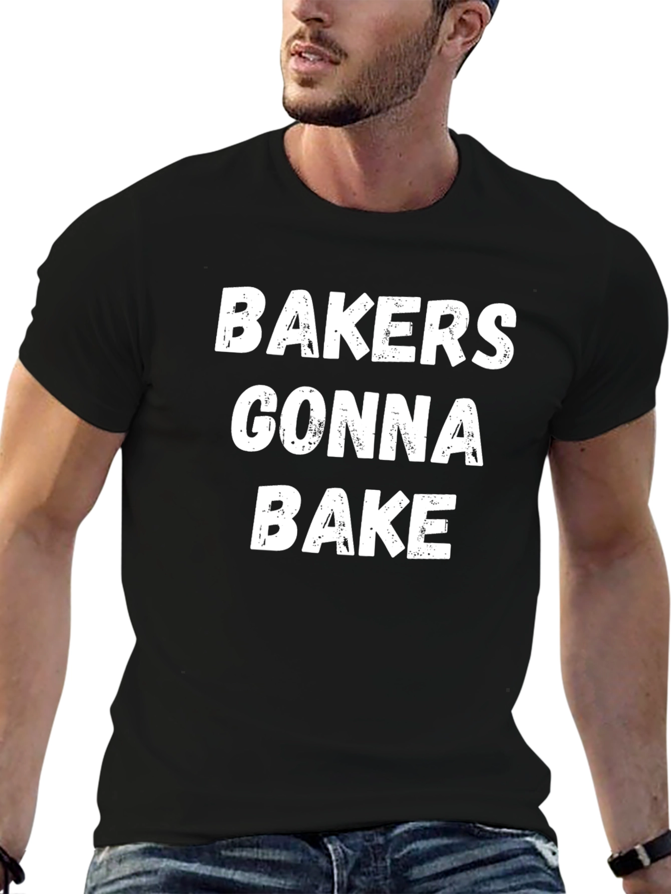 Black Bakers Gonna Bake Graphic Tee view 6