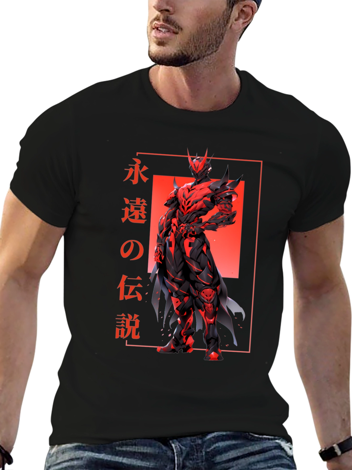 Anime Legend Black T-Shirt - 6