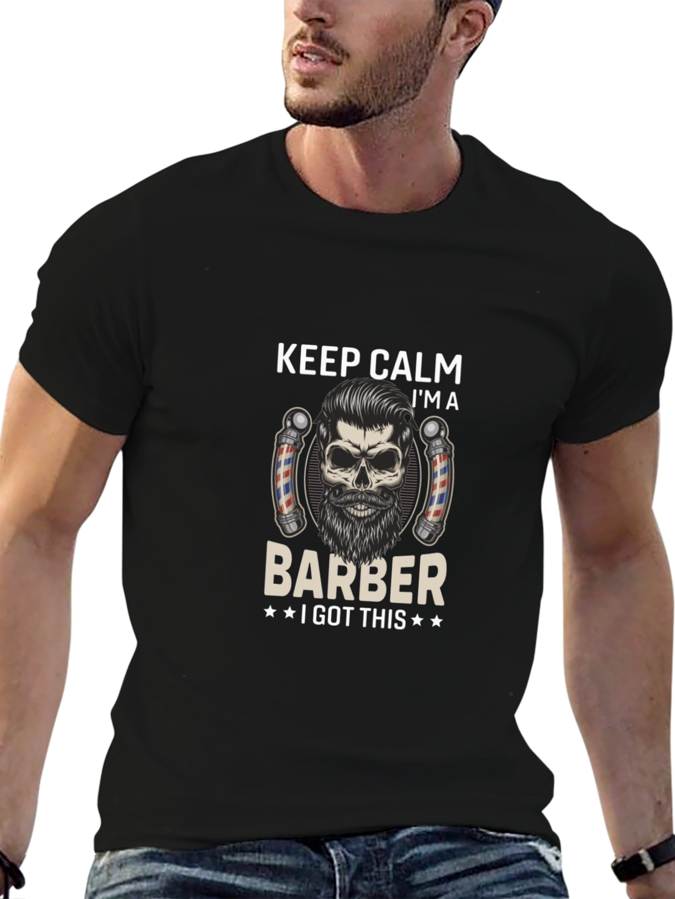 Keep Calm Barber T-Shirt - Stylish & Unique - 6