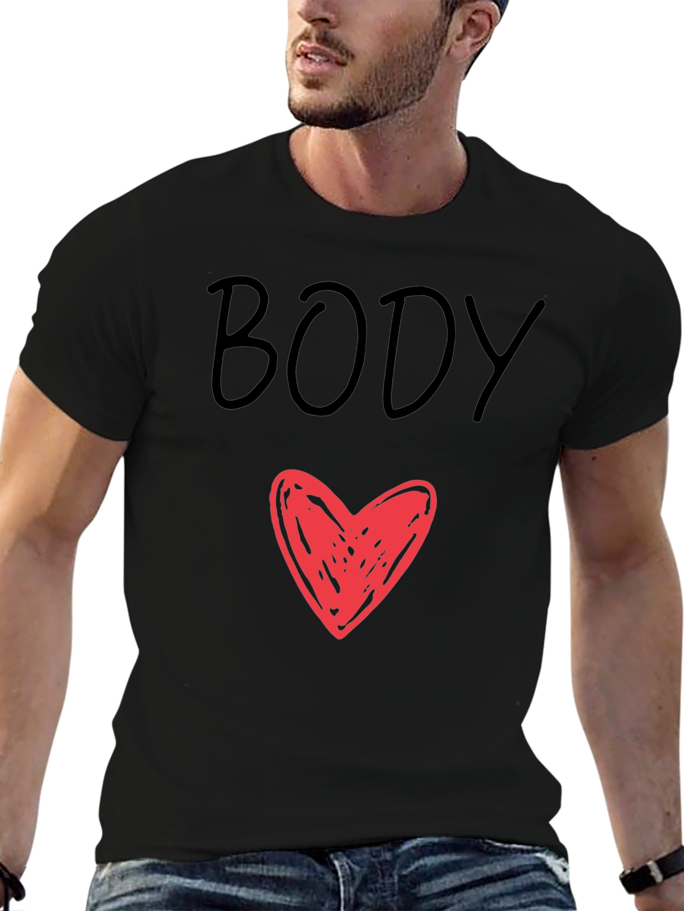 Black Body Love Graphic Tee view 6