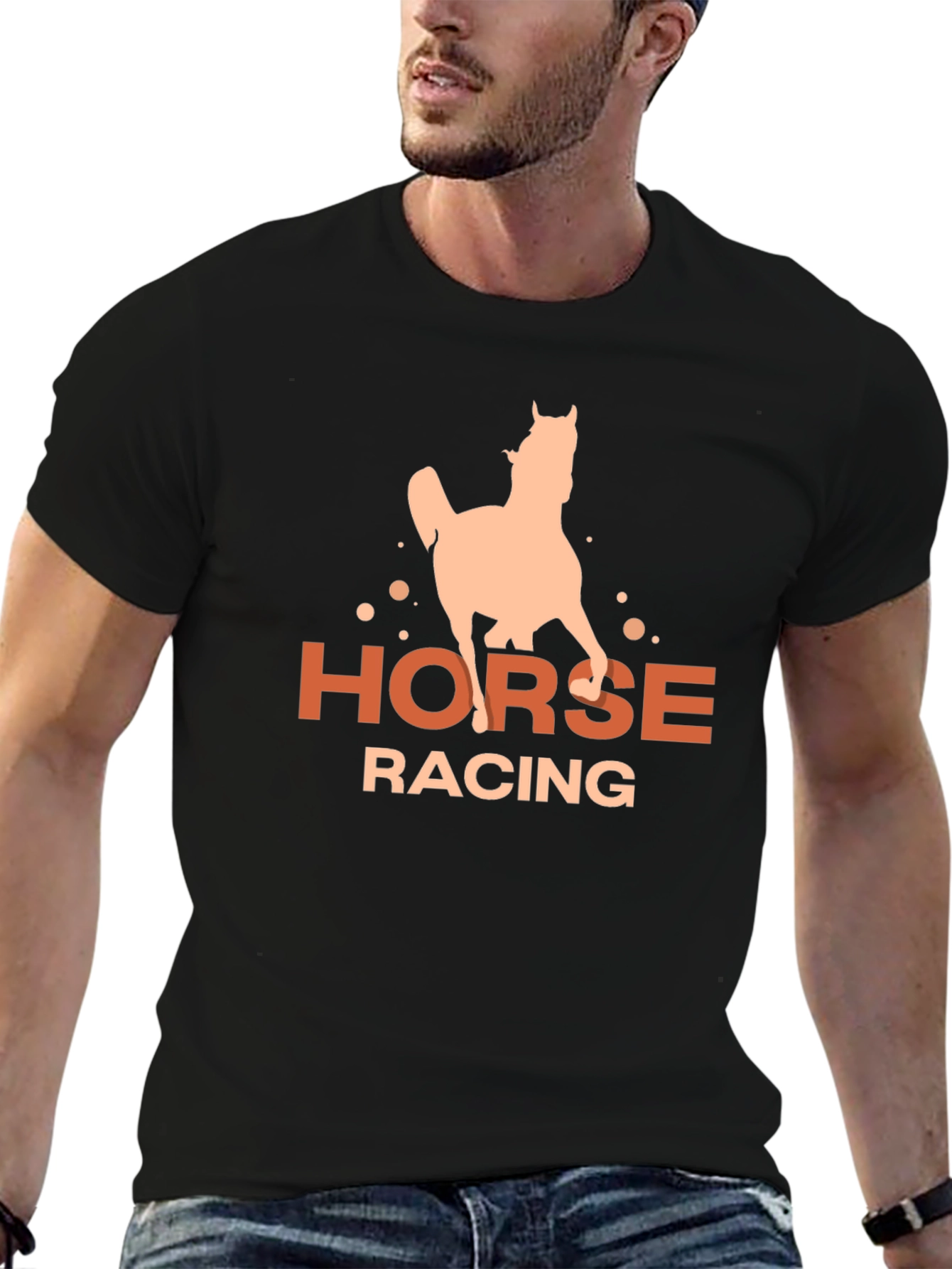 Horse Racing Graphic Tee - Stylish & Comfortable - 6