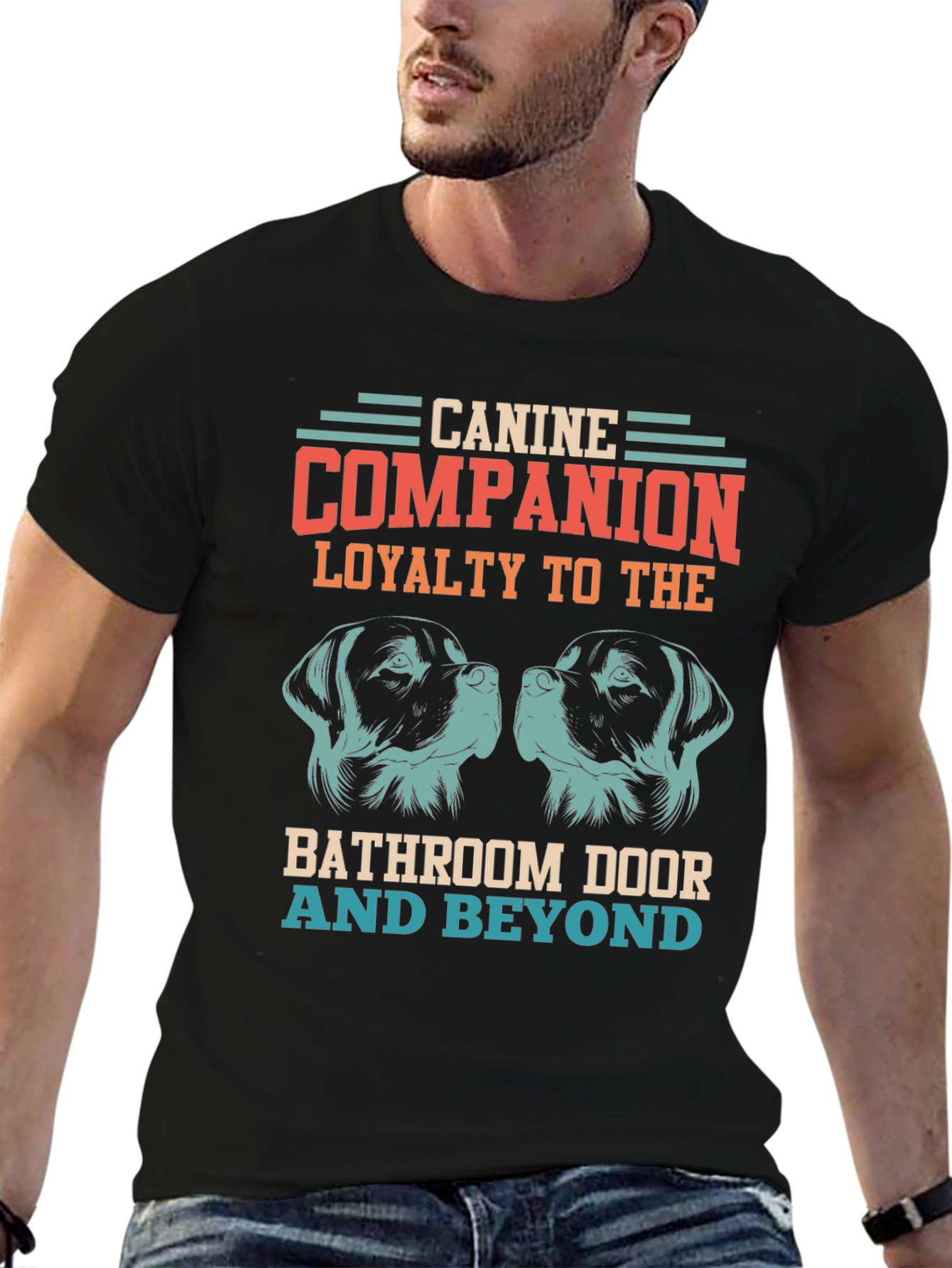 Canine Companion T-Shirt - Dog Lover Apparel - 6