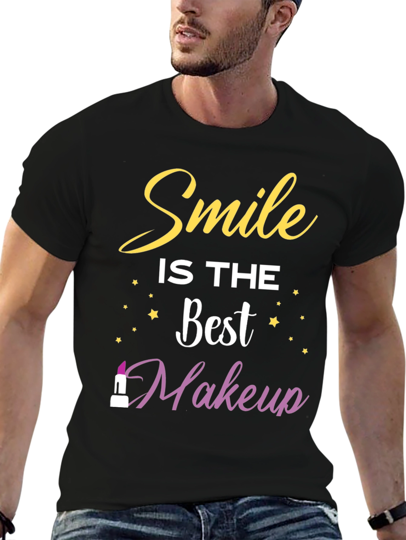 Black Smile is the Best Makeup T-Shirt view 6