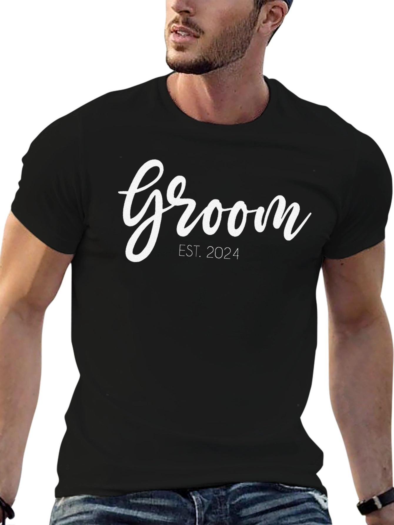 Groom Est. 2024 T-Shirt - Wedding Celebration Apparel - 6
