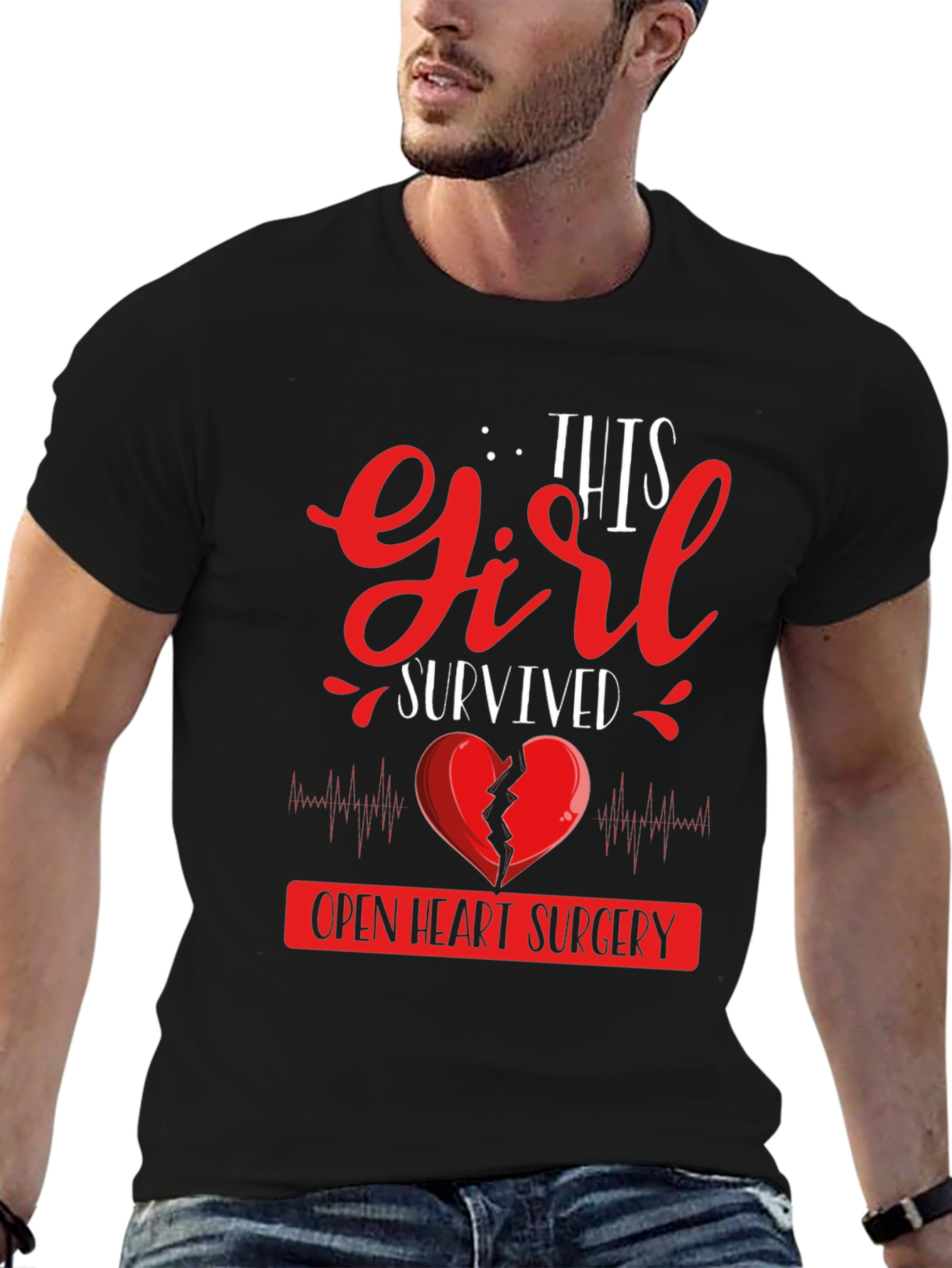 Girl Heart Surgery Survivor T-Shirt - 6
