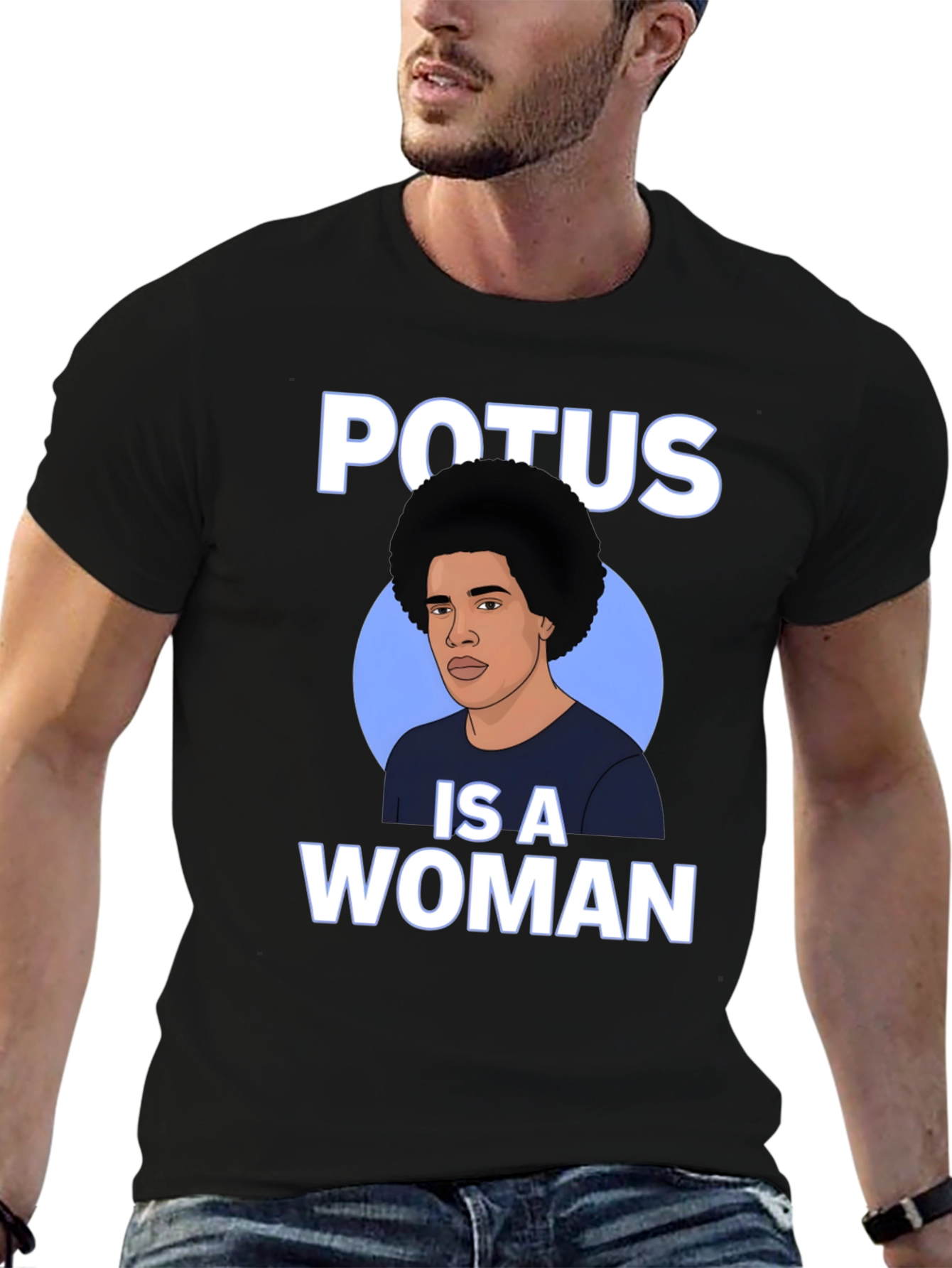 POTUS is a Woman Graphic Tee - 6