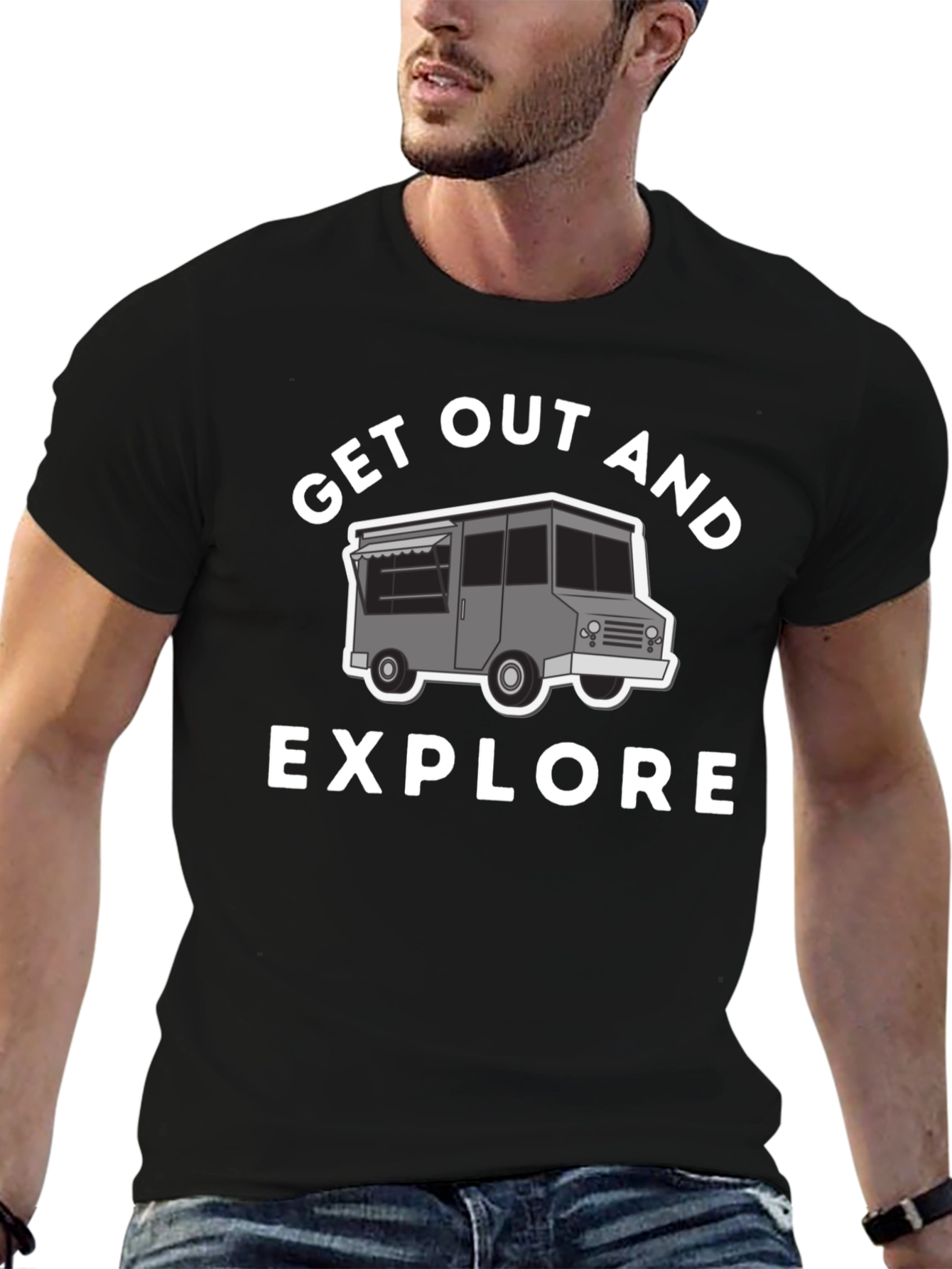 Get Out and Explore Graphic Tee - 6