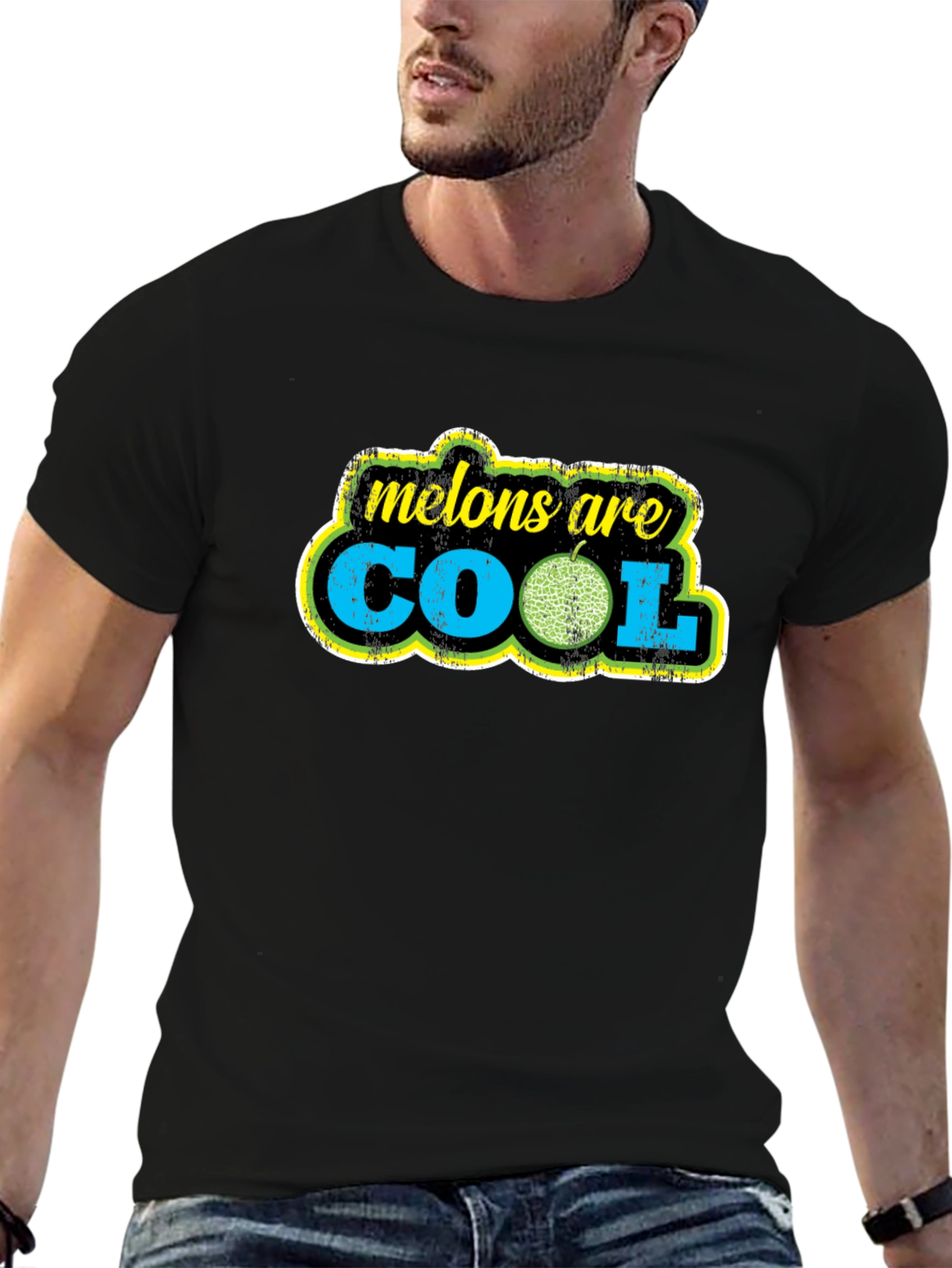 Black Melons are Cool T-Shirt view 6