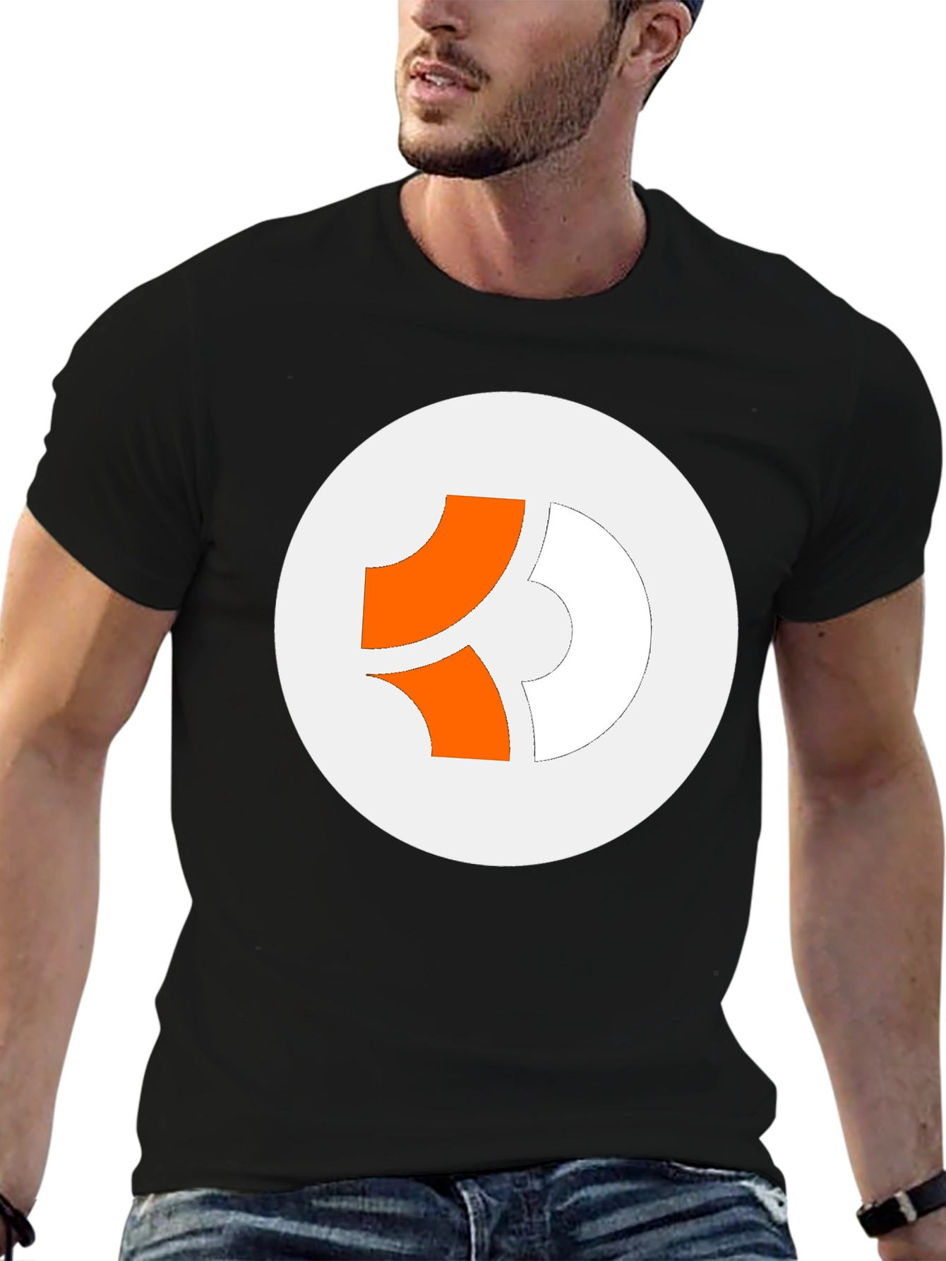 Modern Graphic Tee - Circle Logo - 6