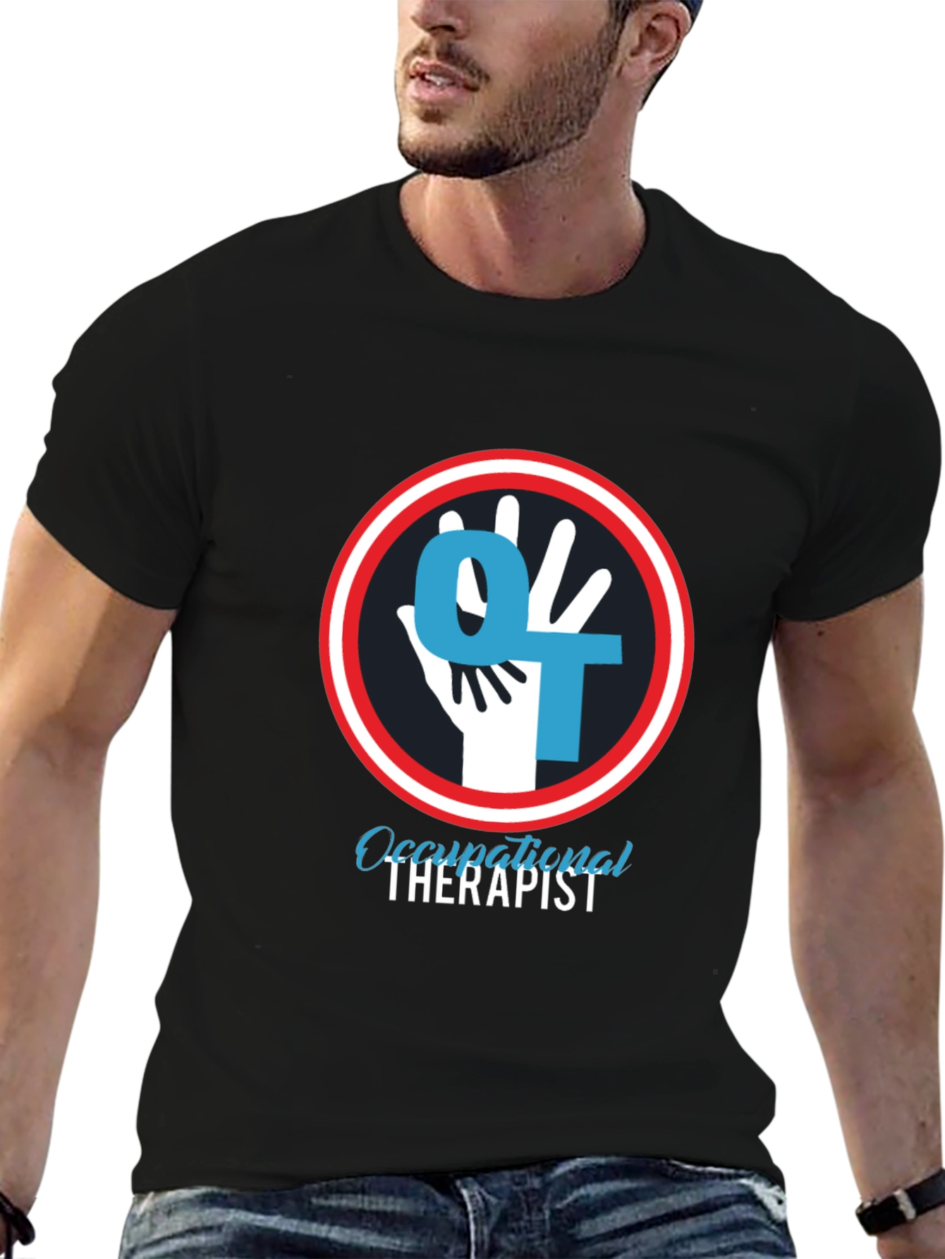 Occupational Therapist T-Shirt - OT Logo Design - 6
