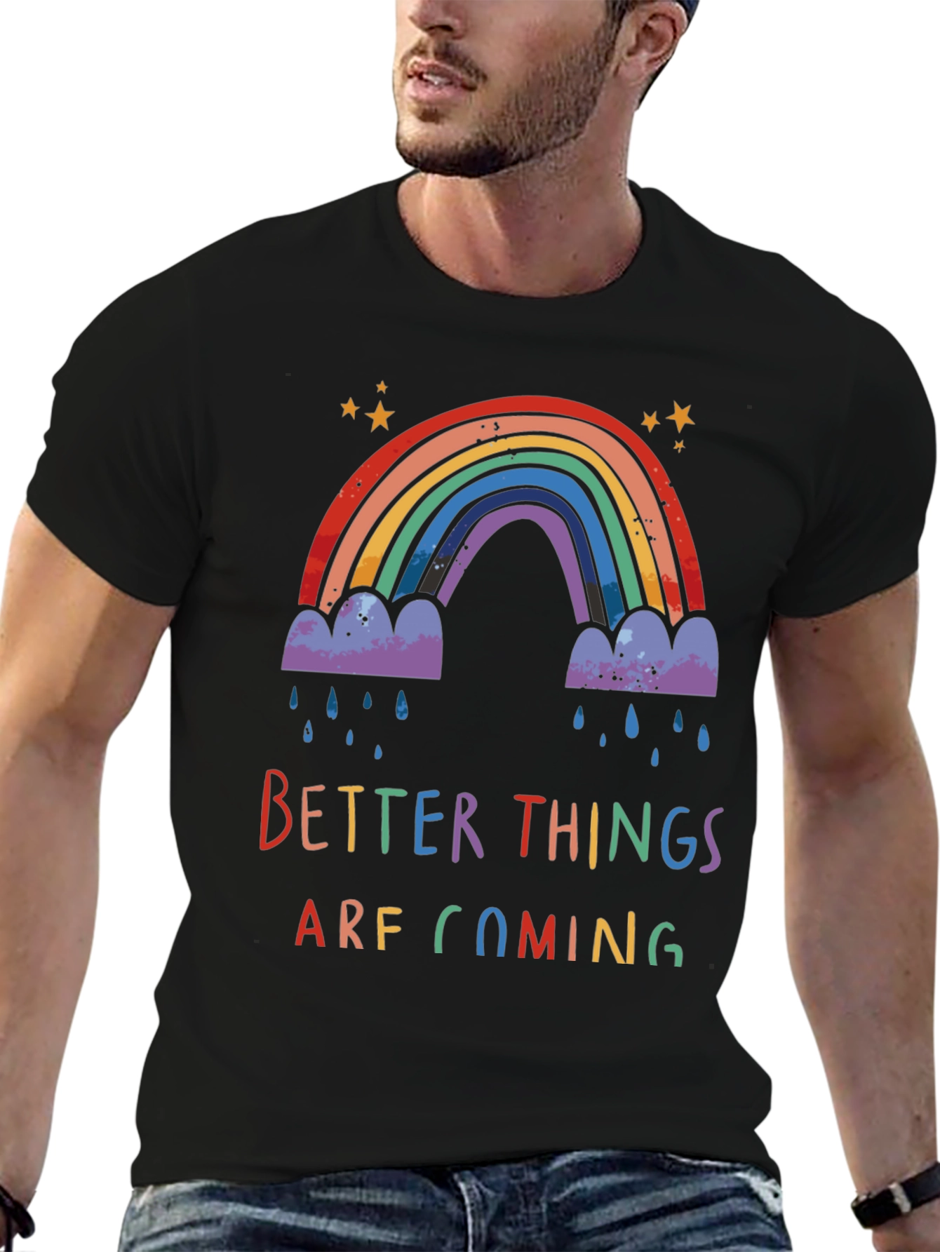 Black Rainbow "Better Things" Graphic Tee view 6