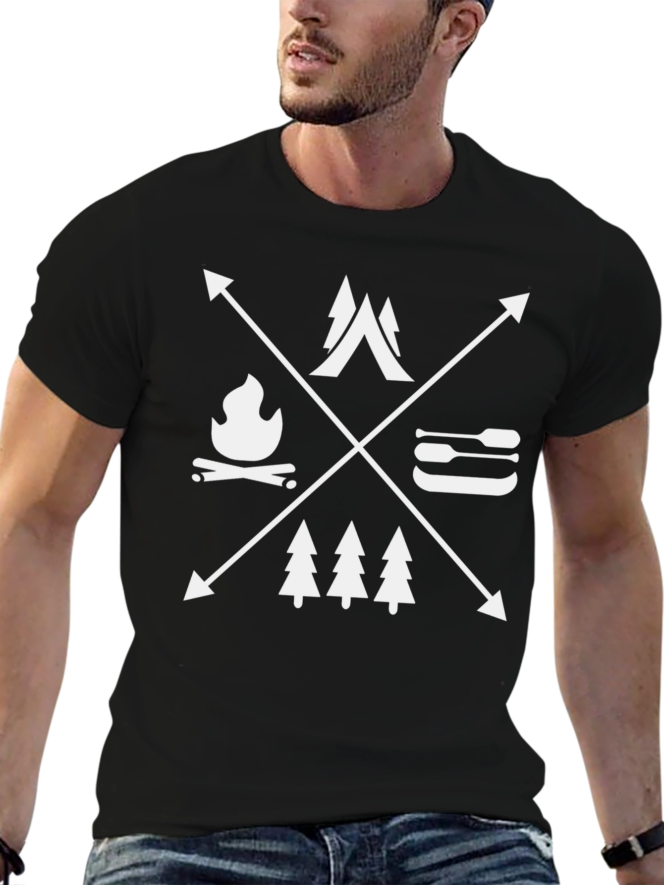 Camping Adventure Graphic Tee - Explore Outdoors! - 6
