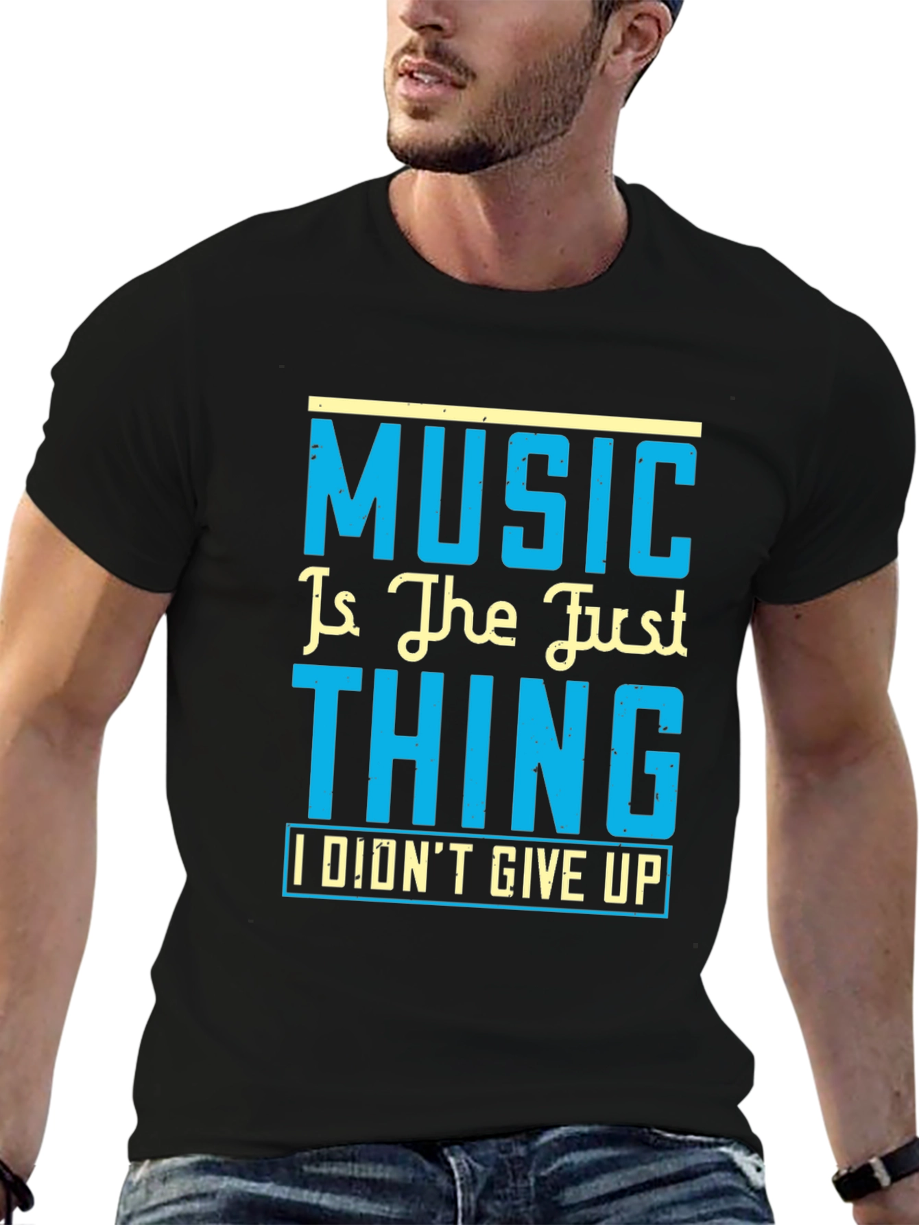 Black Music Is The Just Thing T-Shirt view 6