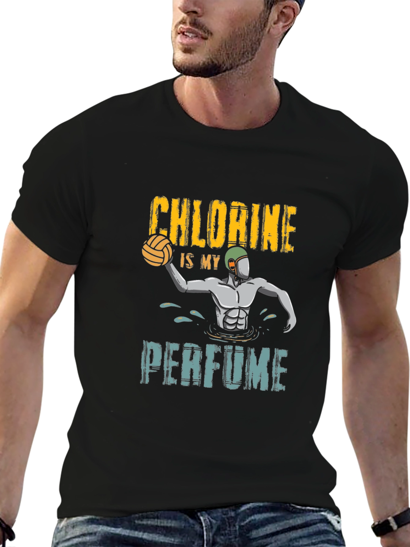 Black Chlorine Is My Perfume T-Shirt view 6