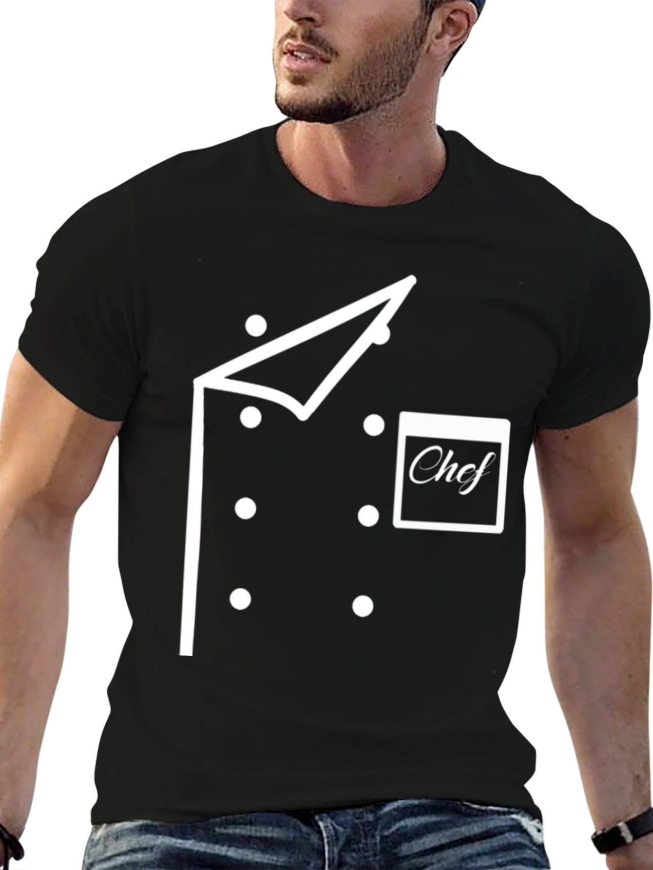 Chef Uniform T-Shirt - Novelty Cook Apparel - 6