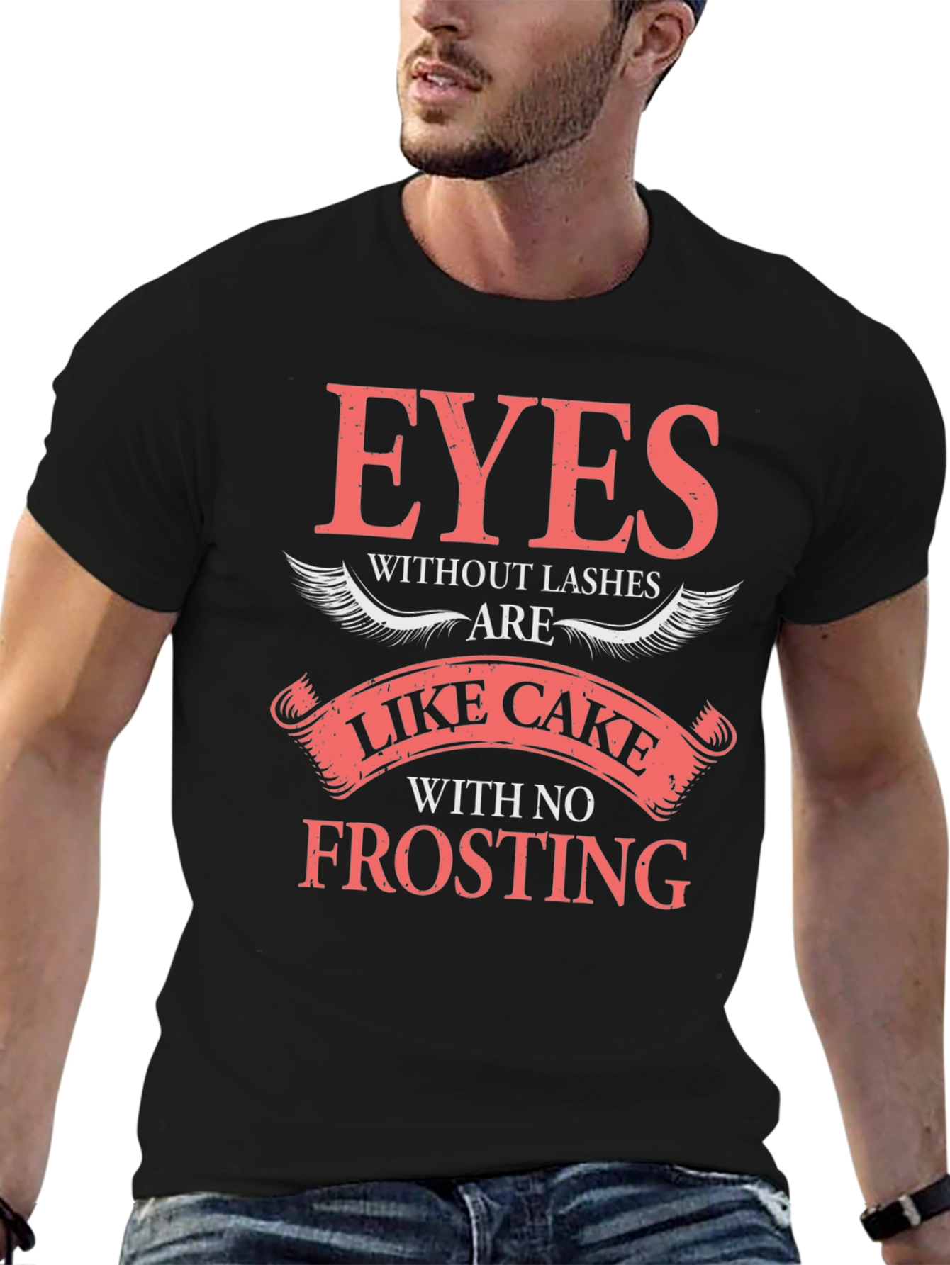 Black Eyes Without Lashes T-Shirt - Cake Without Frosting view 6