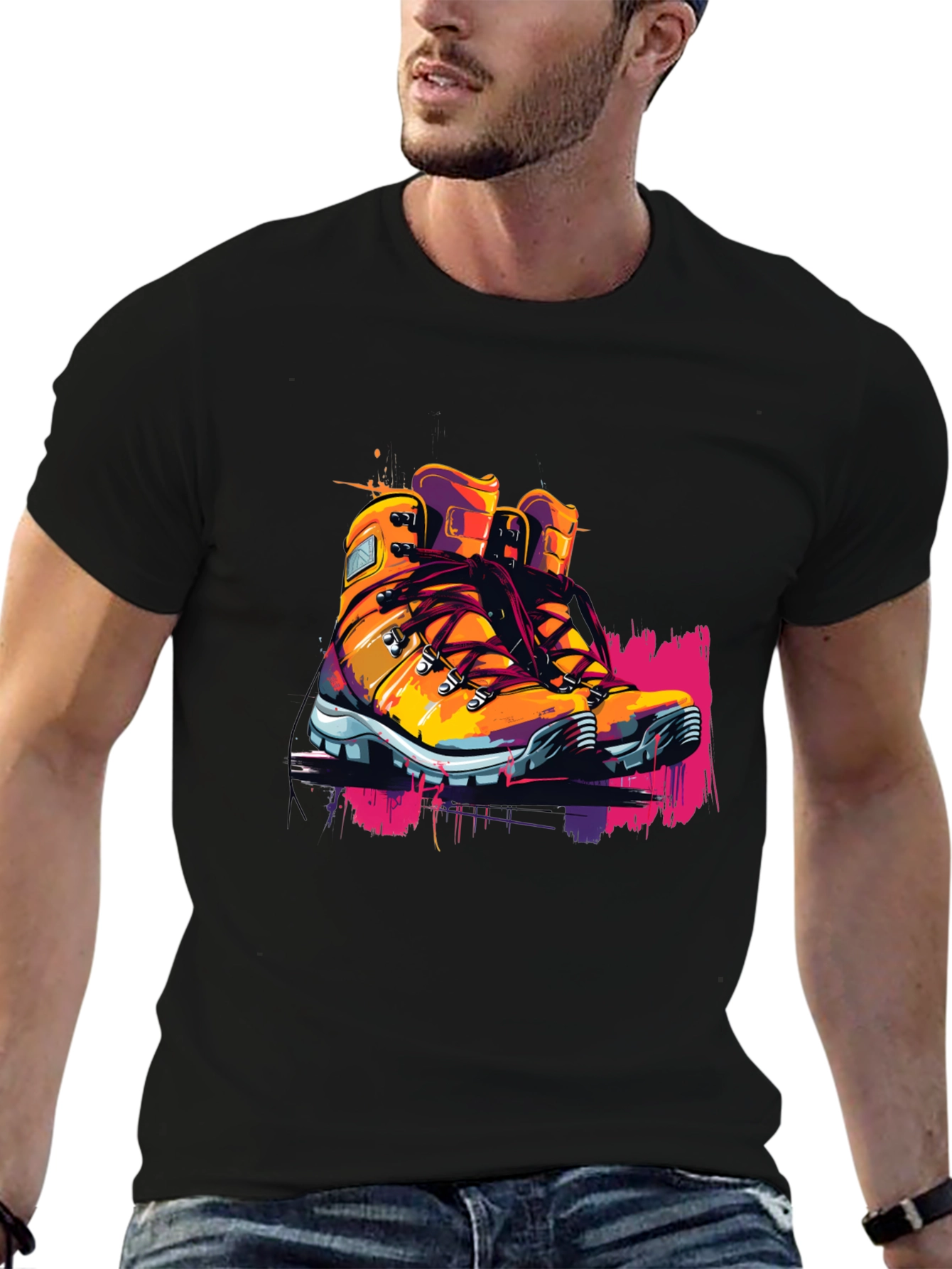 Hiking Boot Graphic Tee - Adventure Ready! - 6