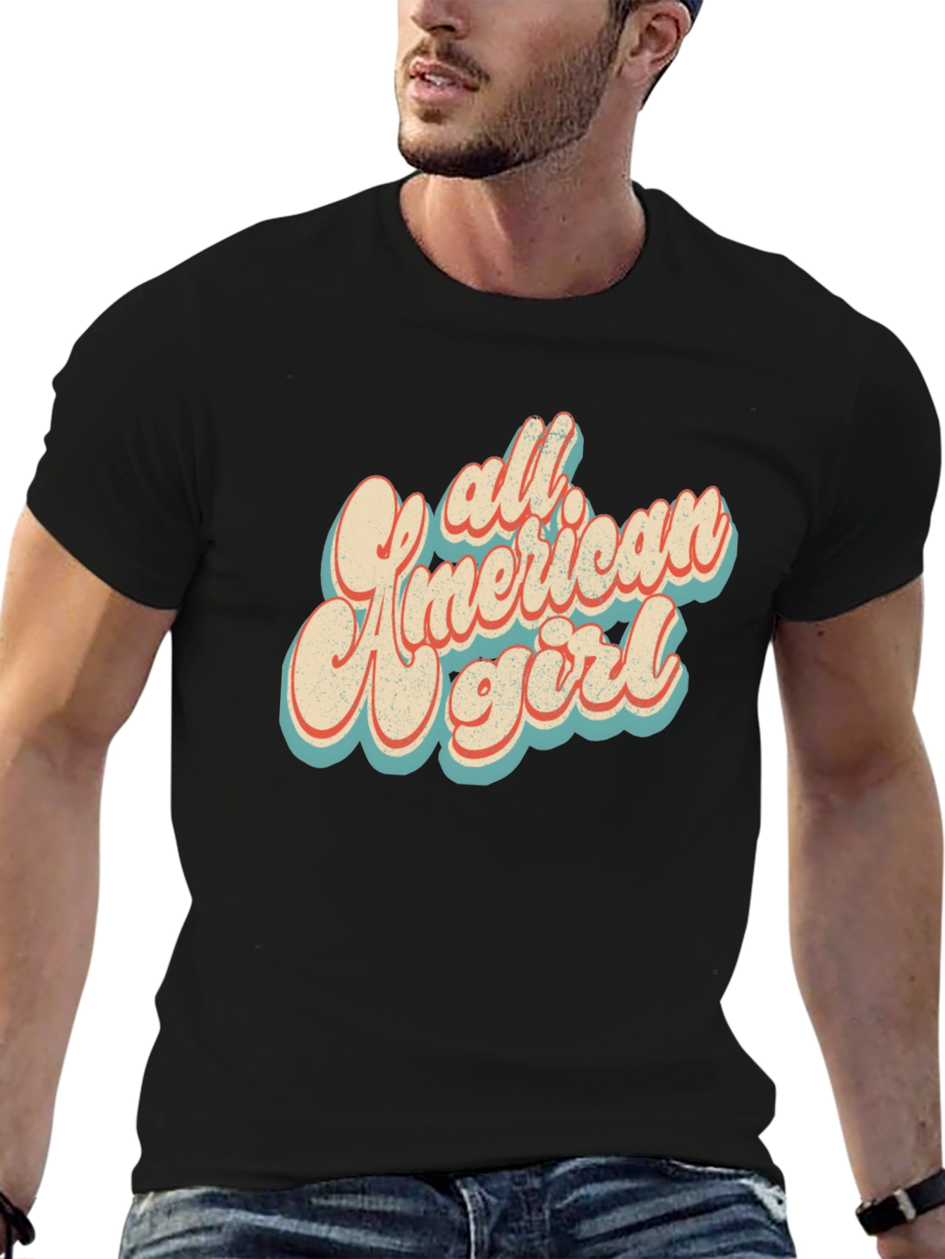 All American Girl Retro T-Shirt - 6
