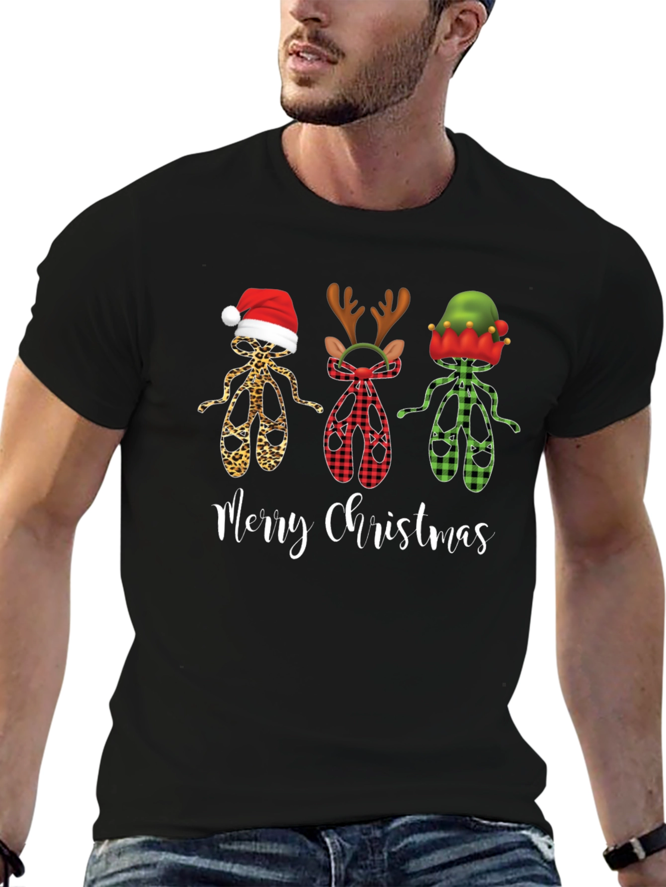 Merry Christmas Ballet T-Shirt - 6