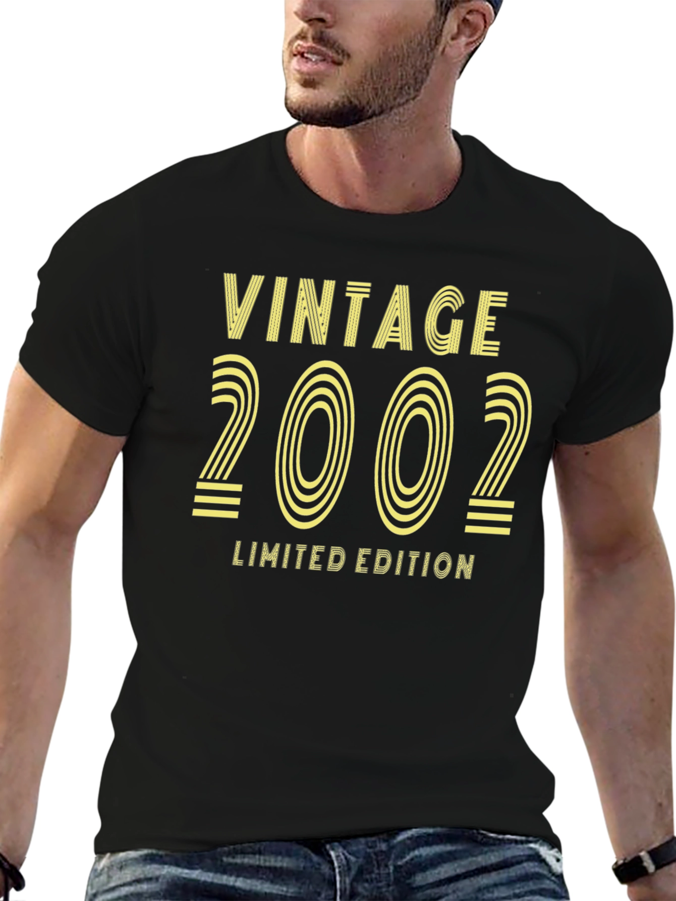 Black Vintage 2002 Limited Edition Black T-Shirt view 6