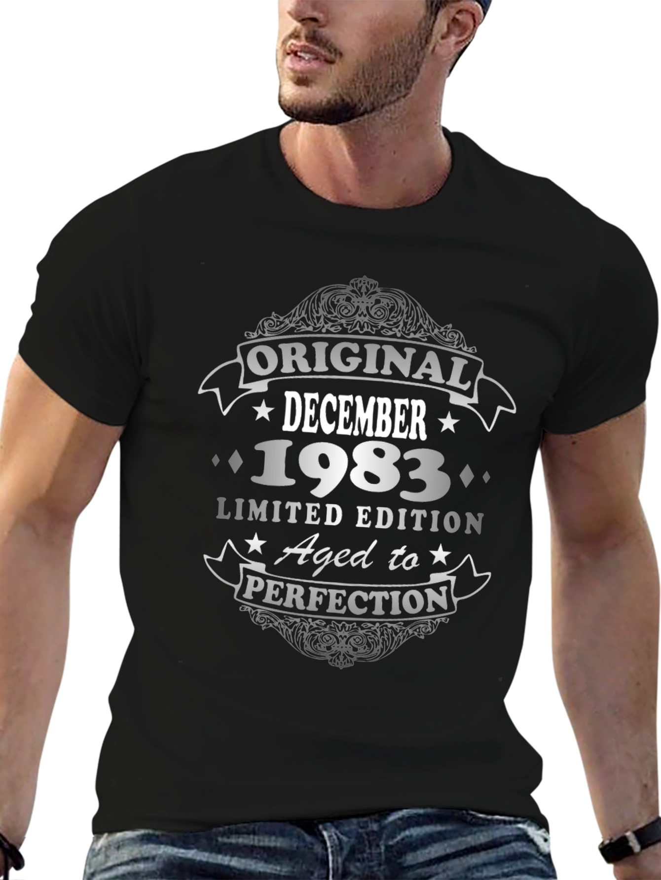 Black December 1983 Limited Edition Aged To Perfection T-Shirt view 6